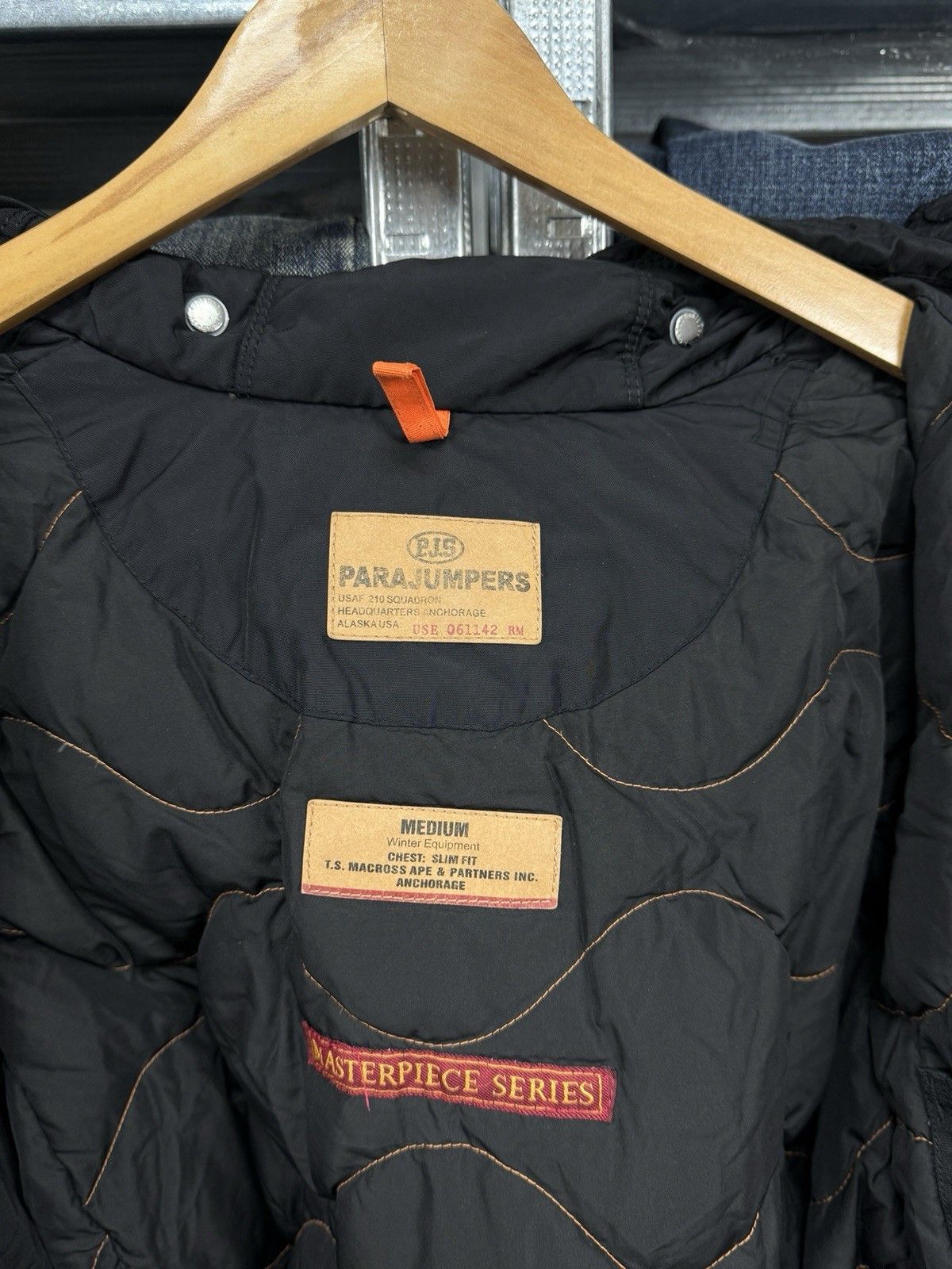 Parajumpers Parajumpers Kodiak Masterpiece Down Black Parka Jacket Size M / US 6-8 / IT 42-44 - 16 Thumbnail