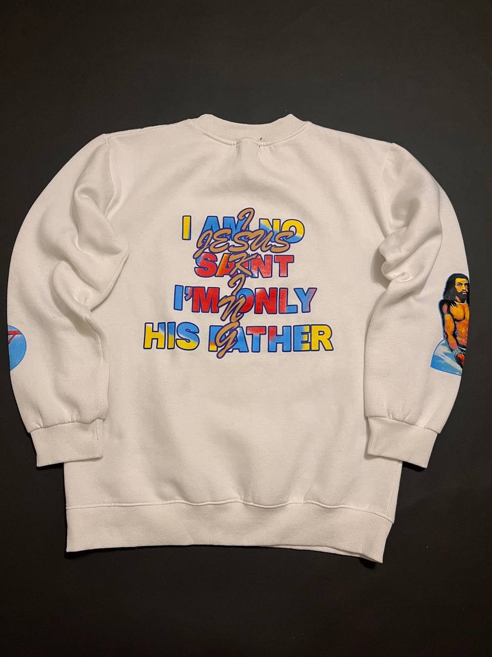 カニエウエスト オーグ クロス スエット トレーナー