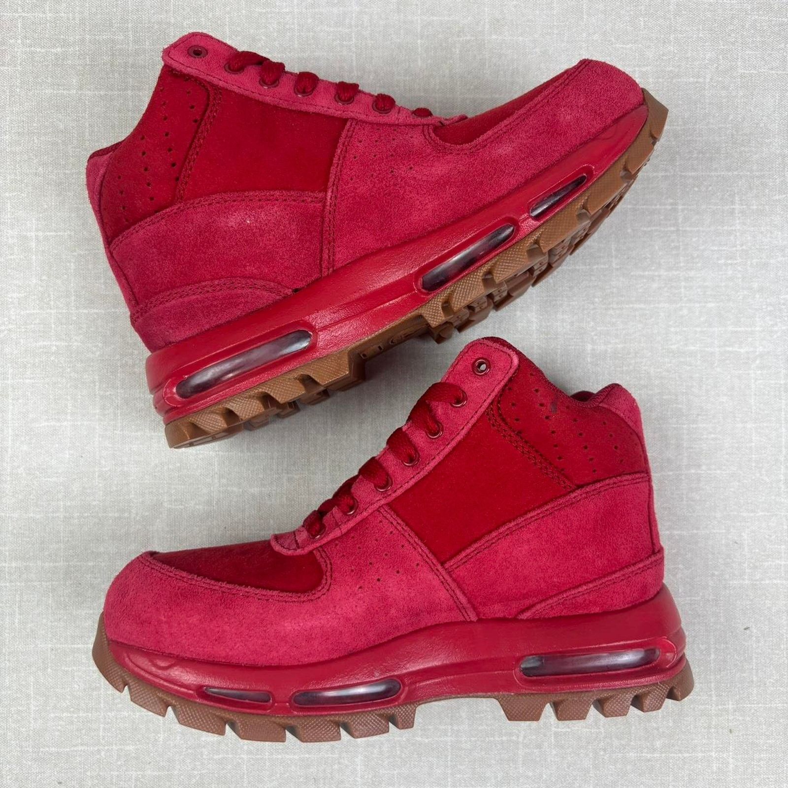 Nike 🎈 2016 Nike Air Max Goadome “Gym Red” 4Y Size US 4 / IT 34 - 4 Thumbnail