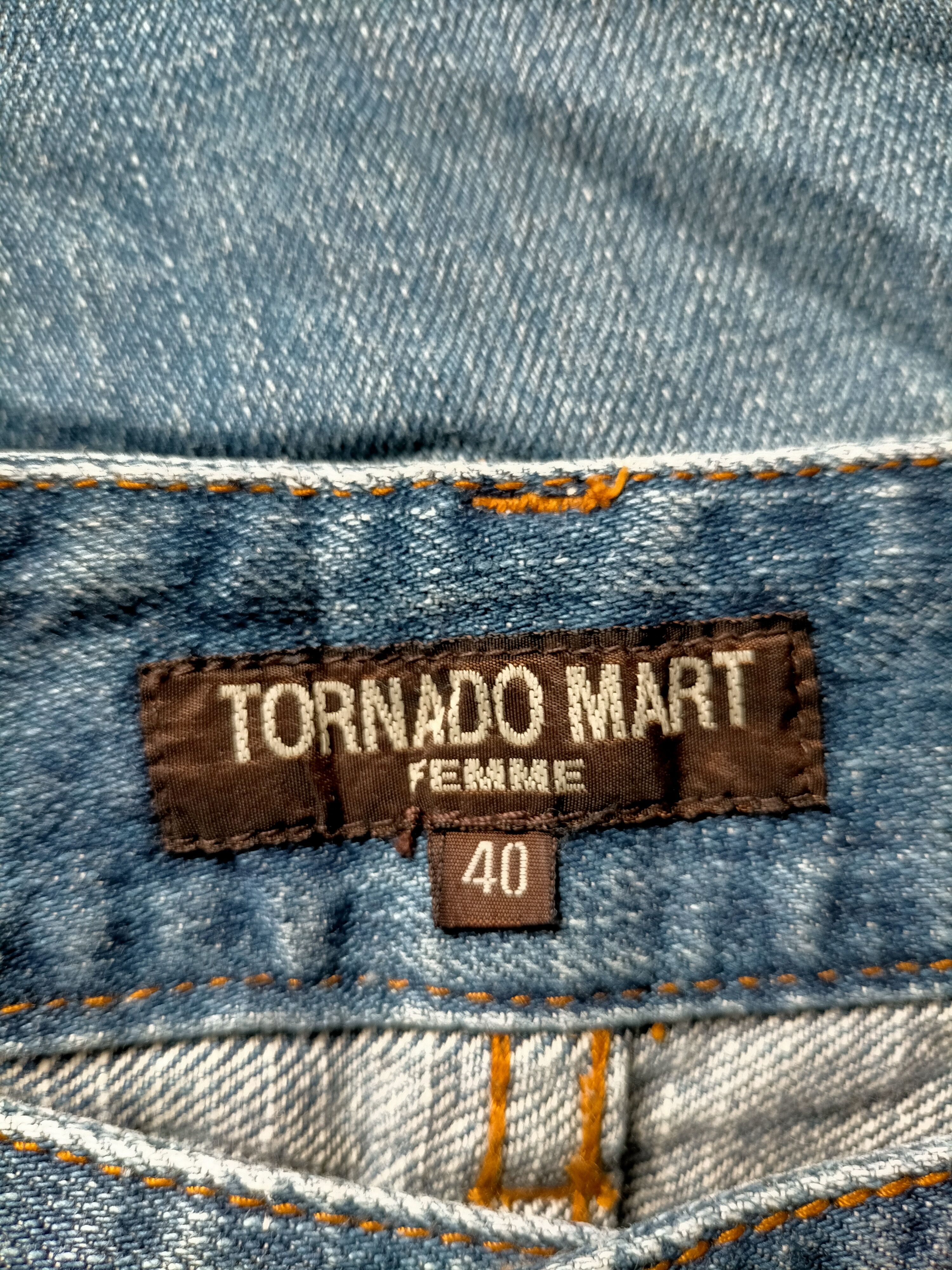 Tornado Mart Flare Jeans Tornado Mart Low Rise Boot cut denim Size US 32 / EU 48 - 16 Thumbnail