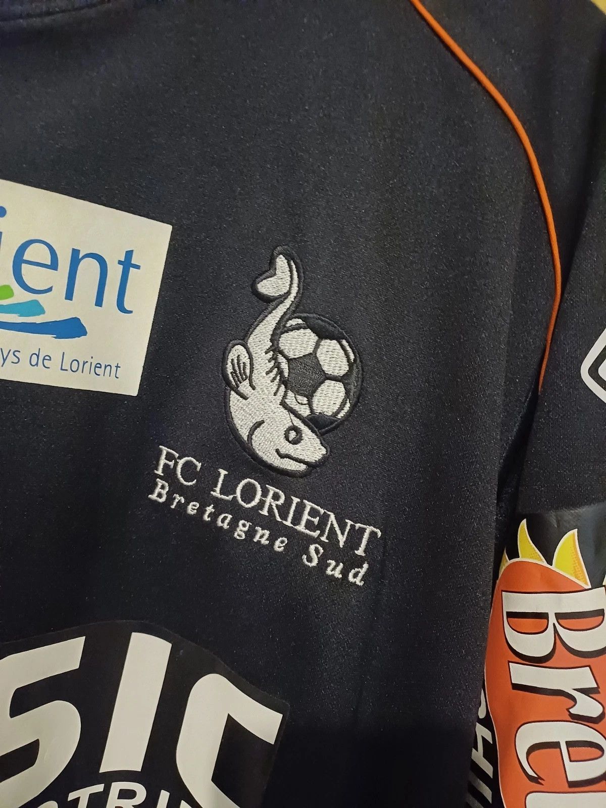 Errea FC Lorient 2004-05 Match Issue/Worn Shirt #4 DAHOU - Erreà Size US XXL / EU 58 / 5 - 5 Thumbnail