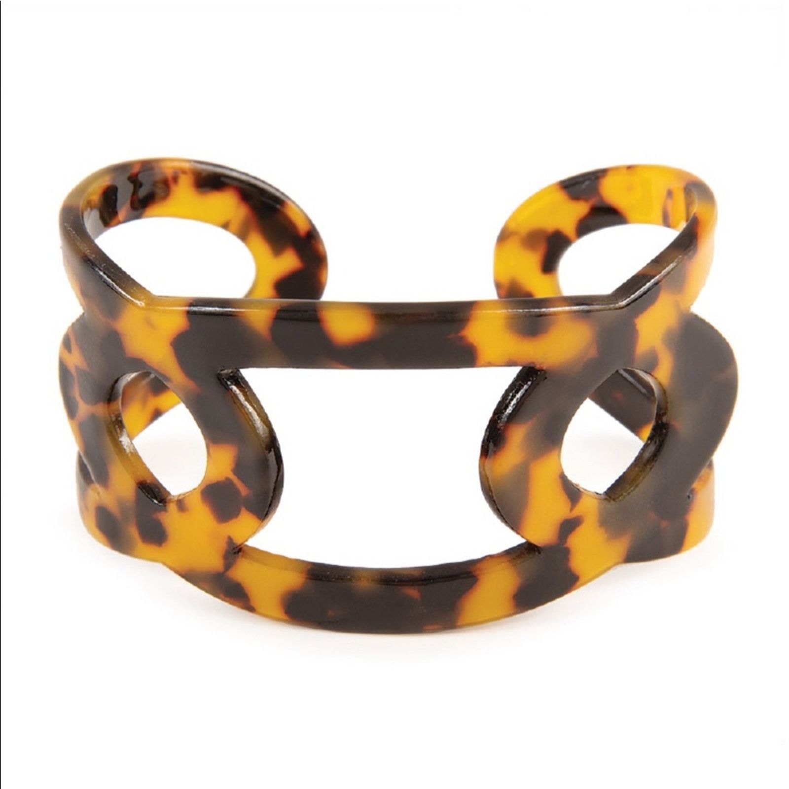 NEW NORDSTROM Brown Tortoiseshell Bracelet Bangle Jewelry