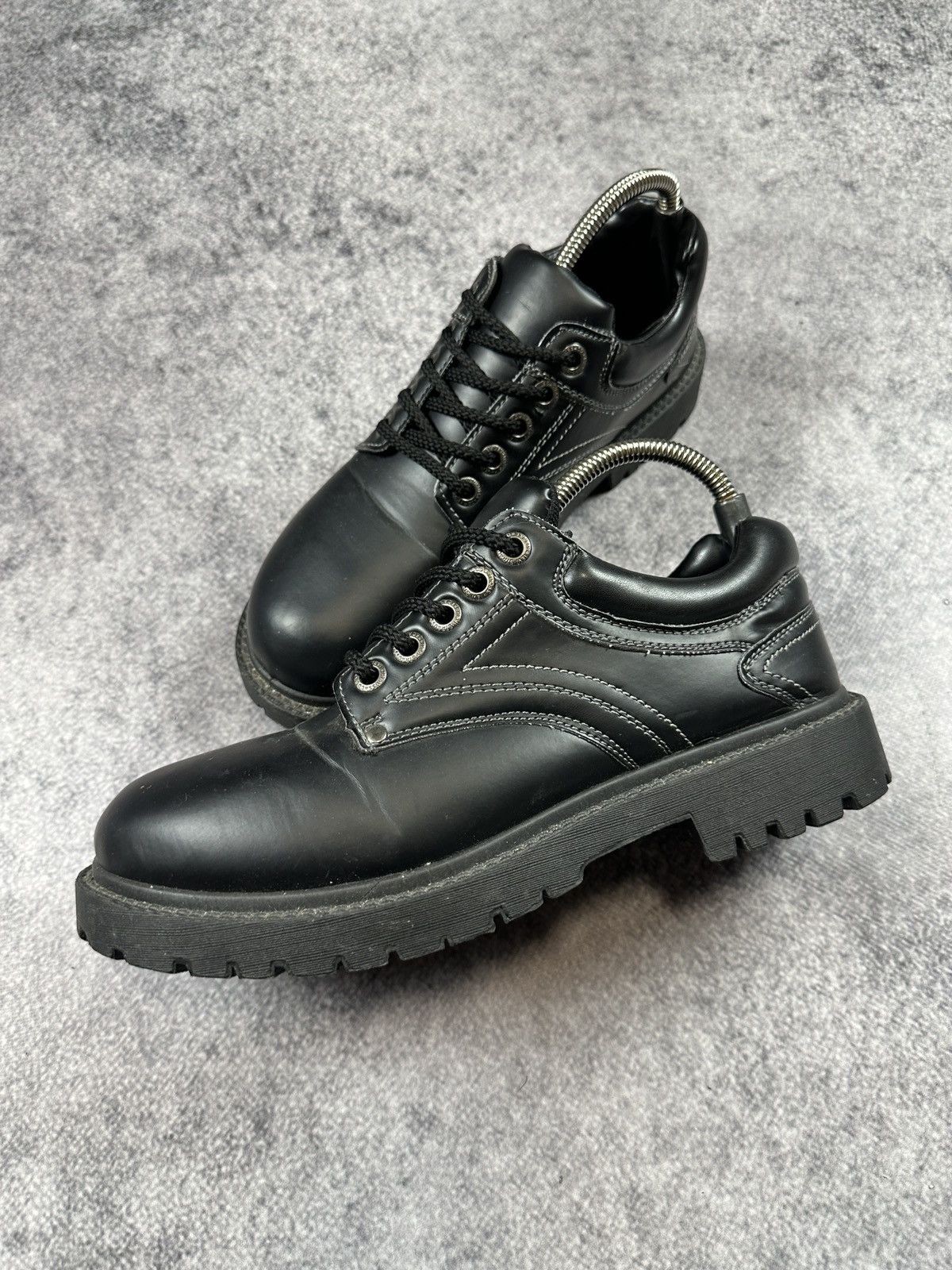 Genuine Leather Y2K Leather Boots Style Maison Margiela Alt Streetwear 42 Us Size US 8 / EU 41 - 1 Thumbnail