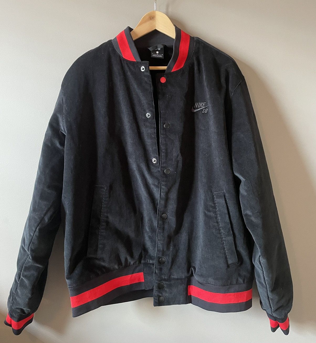 Nike Nike SB Corduroy Bomber Jacket Size US L / EU 52-54 / 3 - 1 Thumbnail