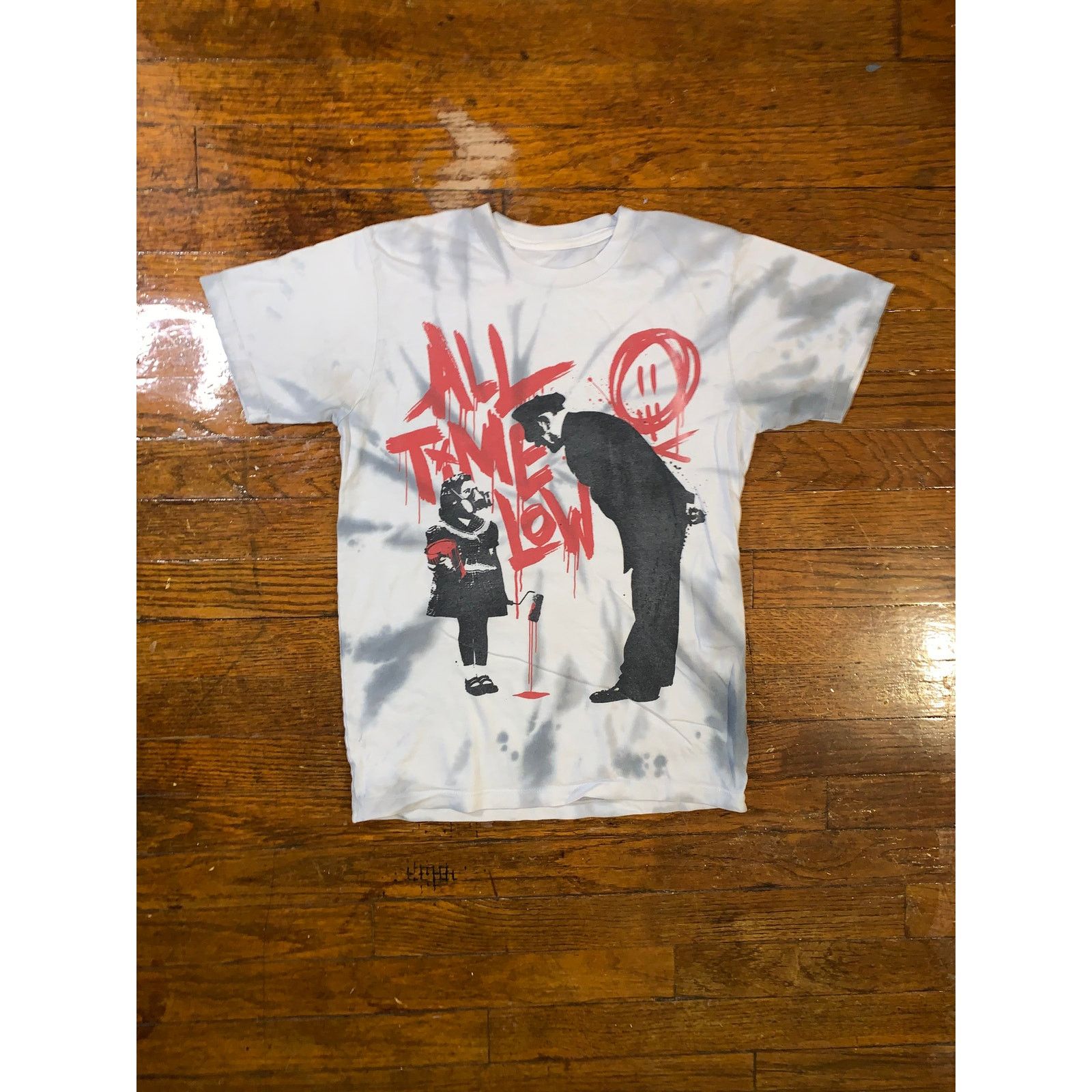 Band Tees All Time Low Band T Shirt Womens S Tie Dye Graphic Pop Punk Size S / US 4 / IT 40 - 2 Thumbnail