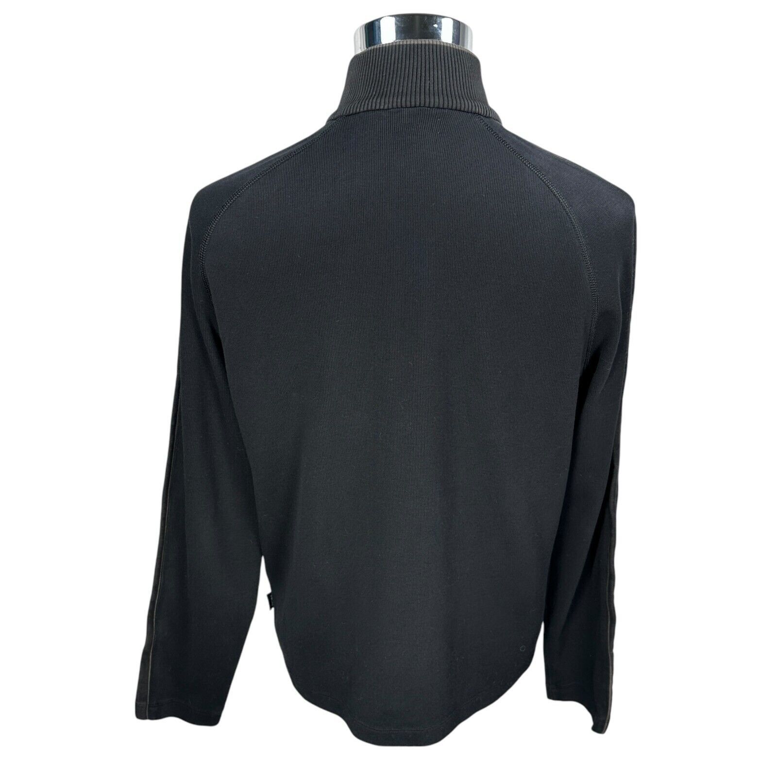 Hugo Boss Hugo Boss Piseno 1/4 Snap Sweater Men’s L Black Long Sleeve Size US L / EU 52-54 / 3 - 4 Thumbnail