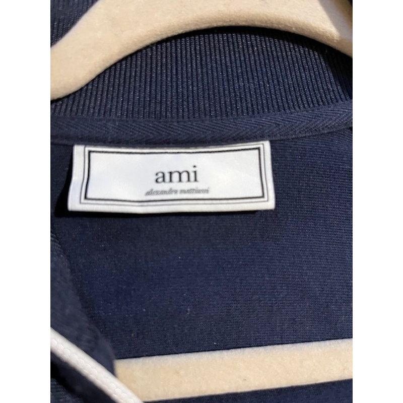 AMI AMI Paris Men's Full-Zip Navy Tracksuit Jacket - X Small Size US XS / EU 42 / 0 - 4 Thumbnail