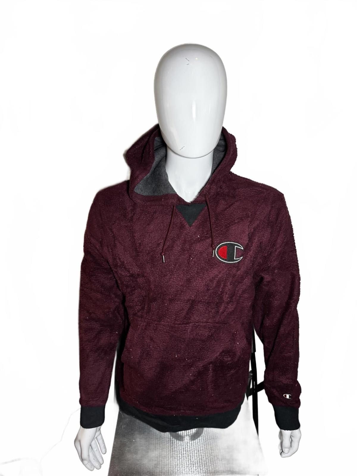 Champion Champion Burgundy Pullover Hoodie Size US M / EU 48-50 / 2 - 2 Thumbnail