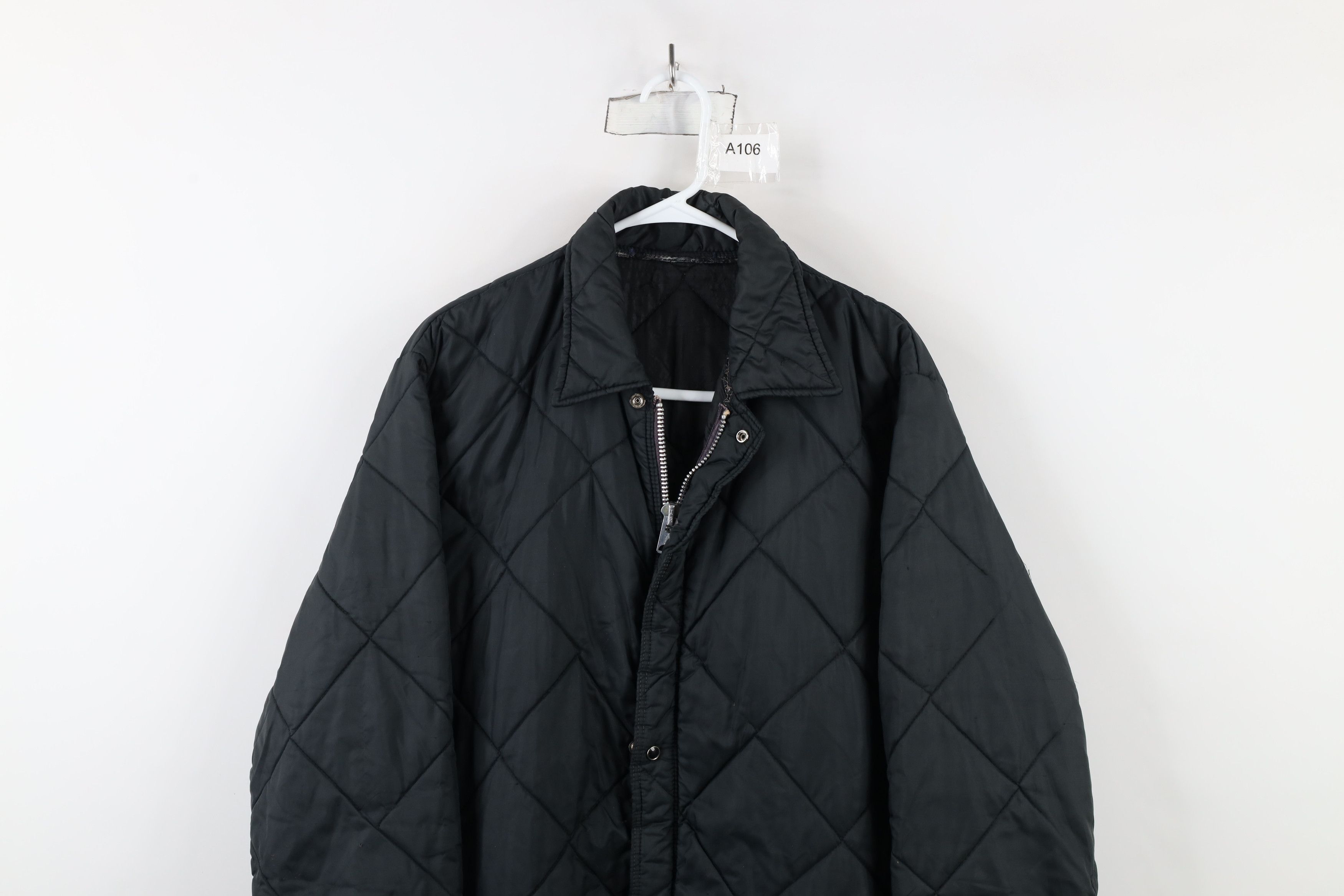 Vintage Vintage 70s Streetwear Quilted Pearl Snap Button Jacket USA Size US XXL / EU 58 / 5 - 2 Thumbnail