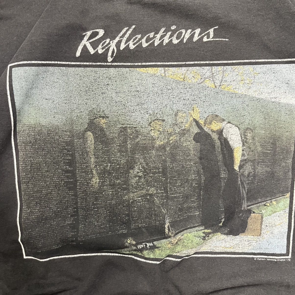 Hanes × Vintage VTG Faded Vietnam War Memorial Tee Size US L / EU 52-54 / 3 - 4 Thumbnail
