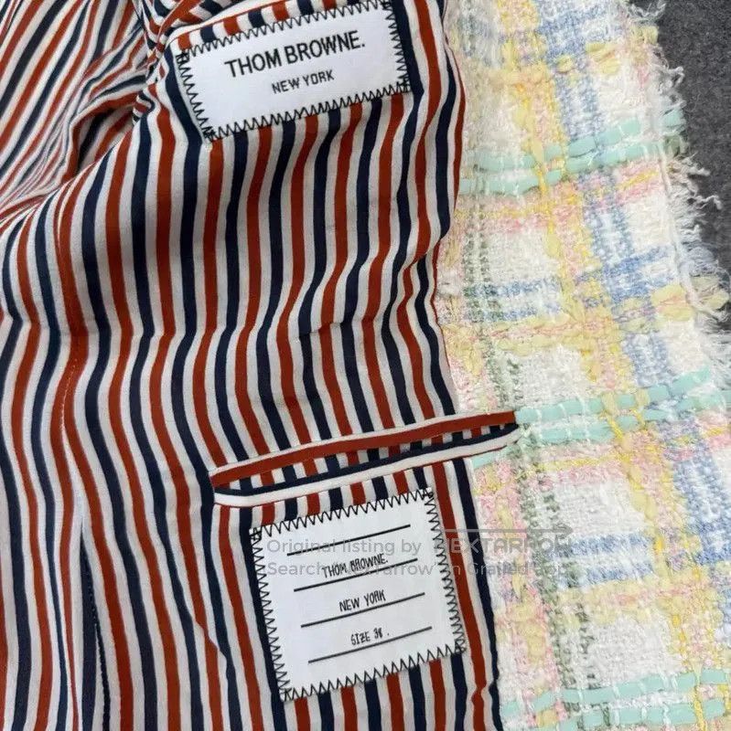 Thom Browne Thom Browne Spring Autumn Ivory Cotton Cardigan . Size M / US 6-8 / IT 42-44 - 6 Thumbnail