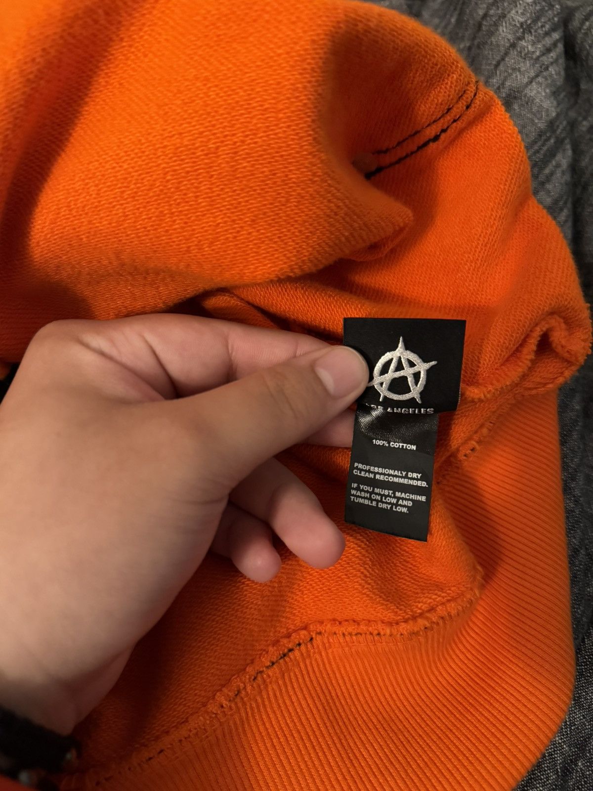 Revenge Revenge X Kill Contrast Zip Hoodie Orange Size US L / EU 52-54 / 3 - 5 Thumbnail