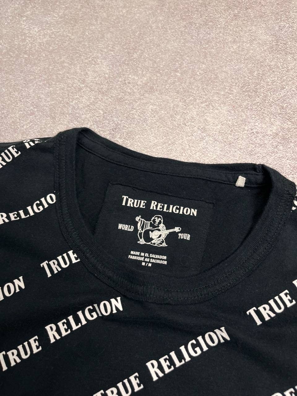 True Religion Vintage True Religion Monogram Boxy T-shirt M Size US M / EU 48-50 / 2 - 3 Thumbnail