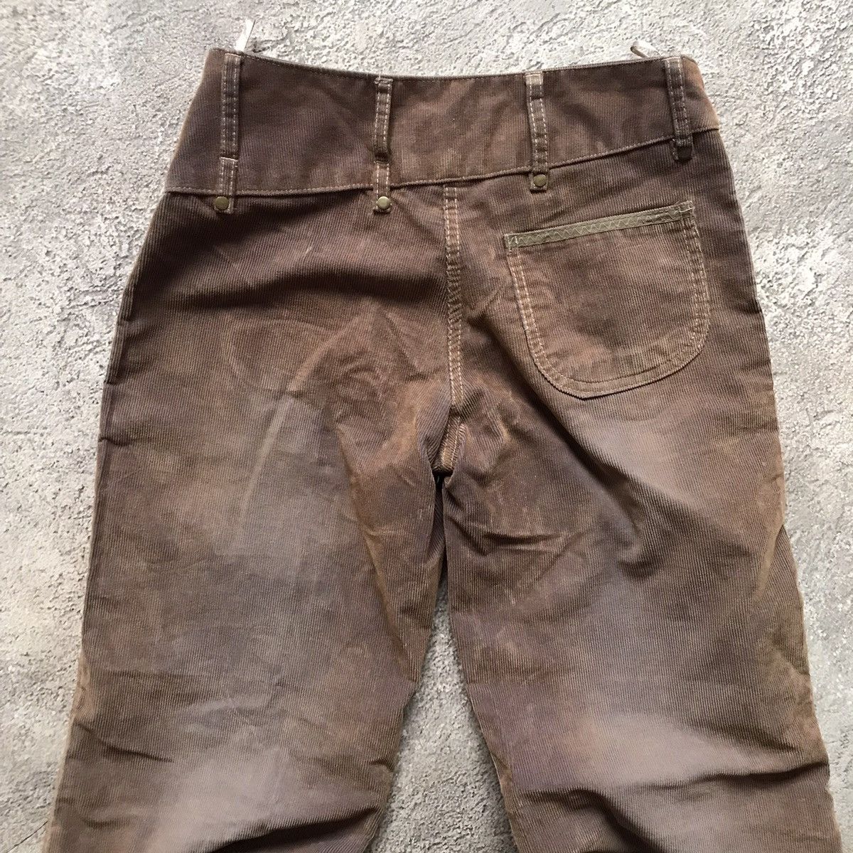 Vintage Vintage 90s Baggy Cargo Pants Khaki Workwear Streetwear 28 Size 28" / US 6 / IT 42 - 5 Thumbnail