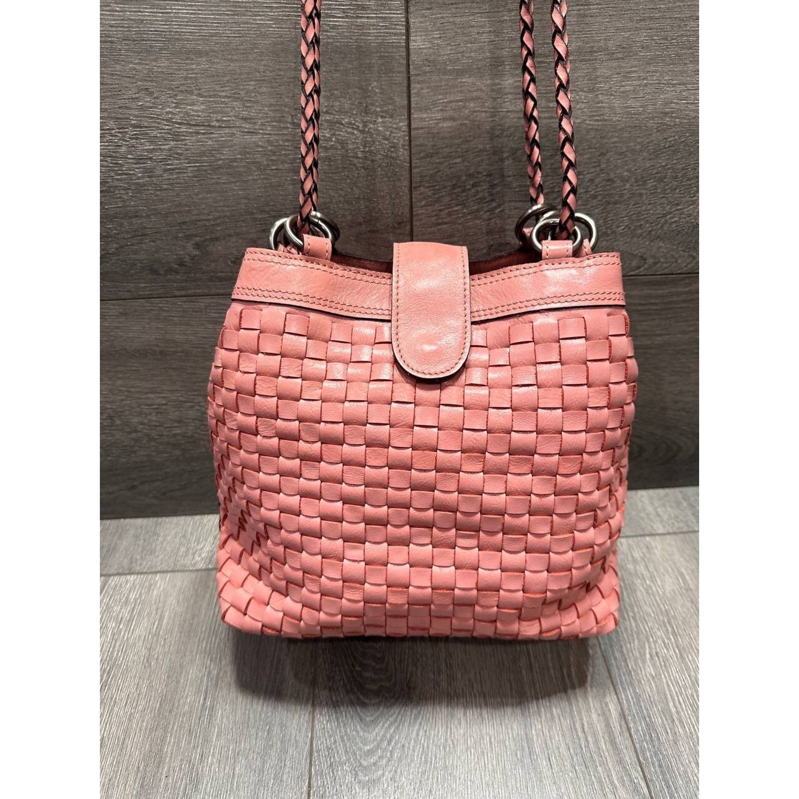 Patricia Nash Patricia Nash Iverna Bucket LIGHT PINK Bag B000586 Size ONE SIZE - 4 Thumbnail