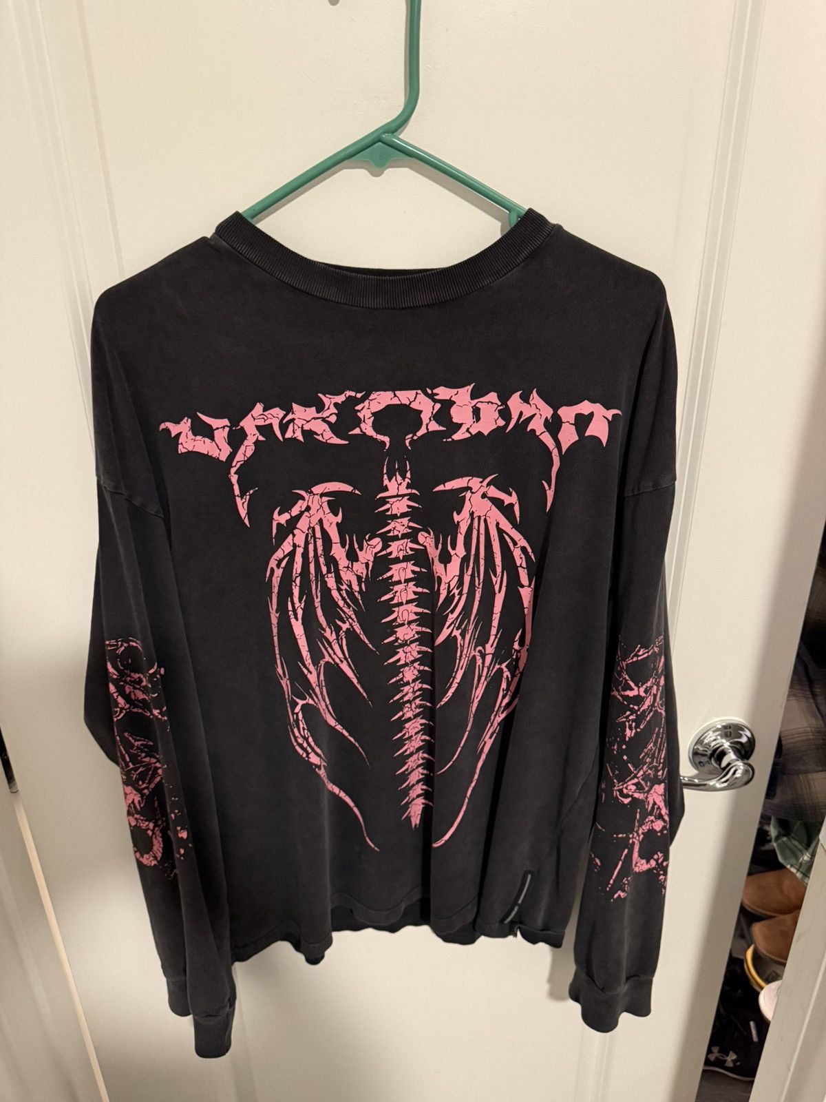 Unknown London Unknown washed skeleton long sleeve Size US M / EU 48-50 / 2 - 4 Thumbnail