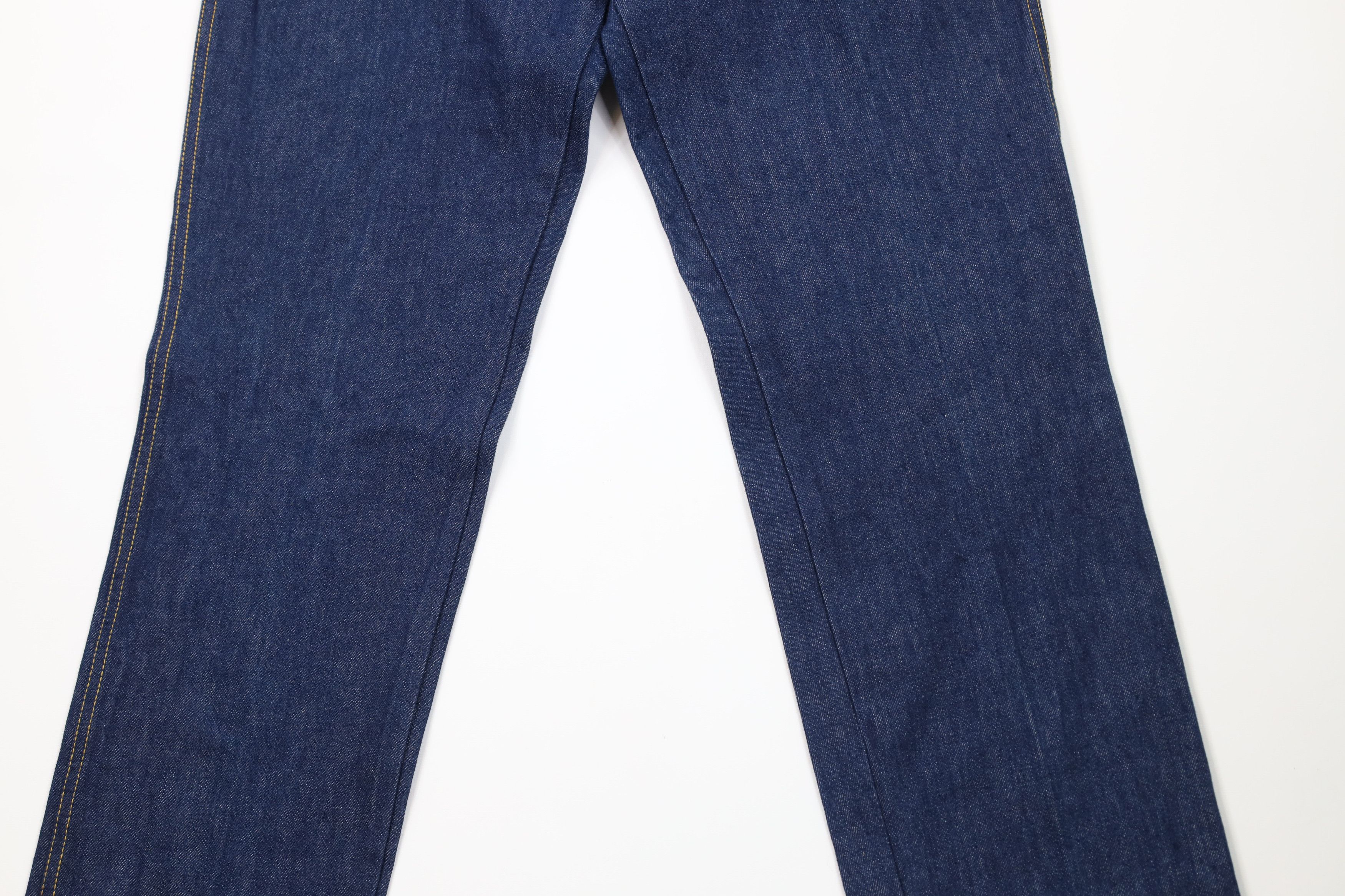 Vintage Vintage 70s 80s Streetwear Straight Leg Denim Jeans Blue Size 30" / US 8 / IT 44 - 3 Thumbnail