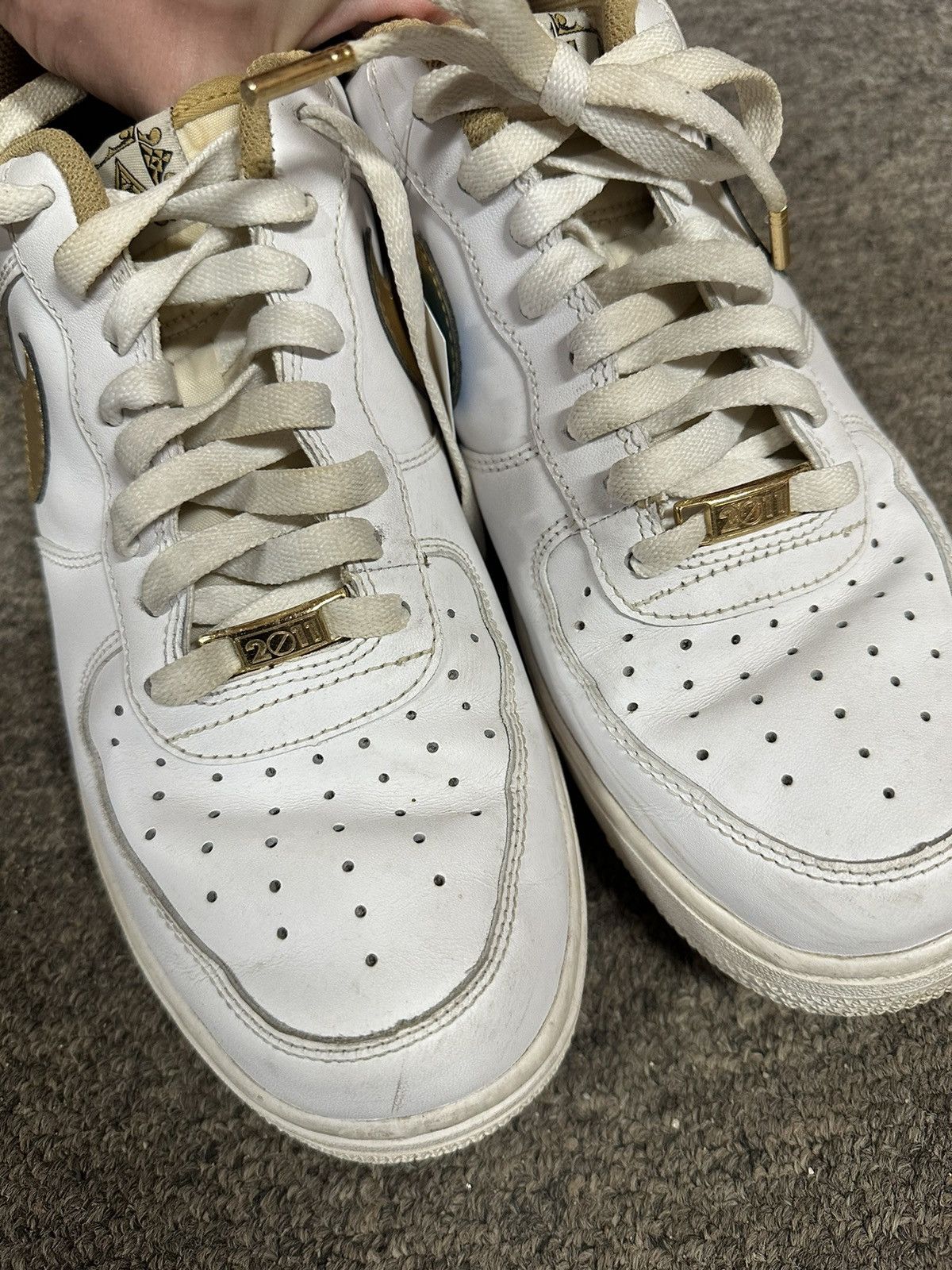 Nike Nike Air Force 1 NBA All-Star 2011 Size US 10 / EU 43 - 3 Thumbnail