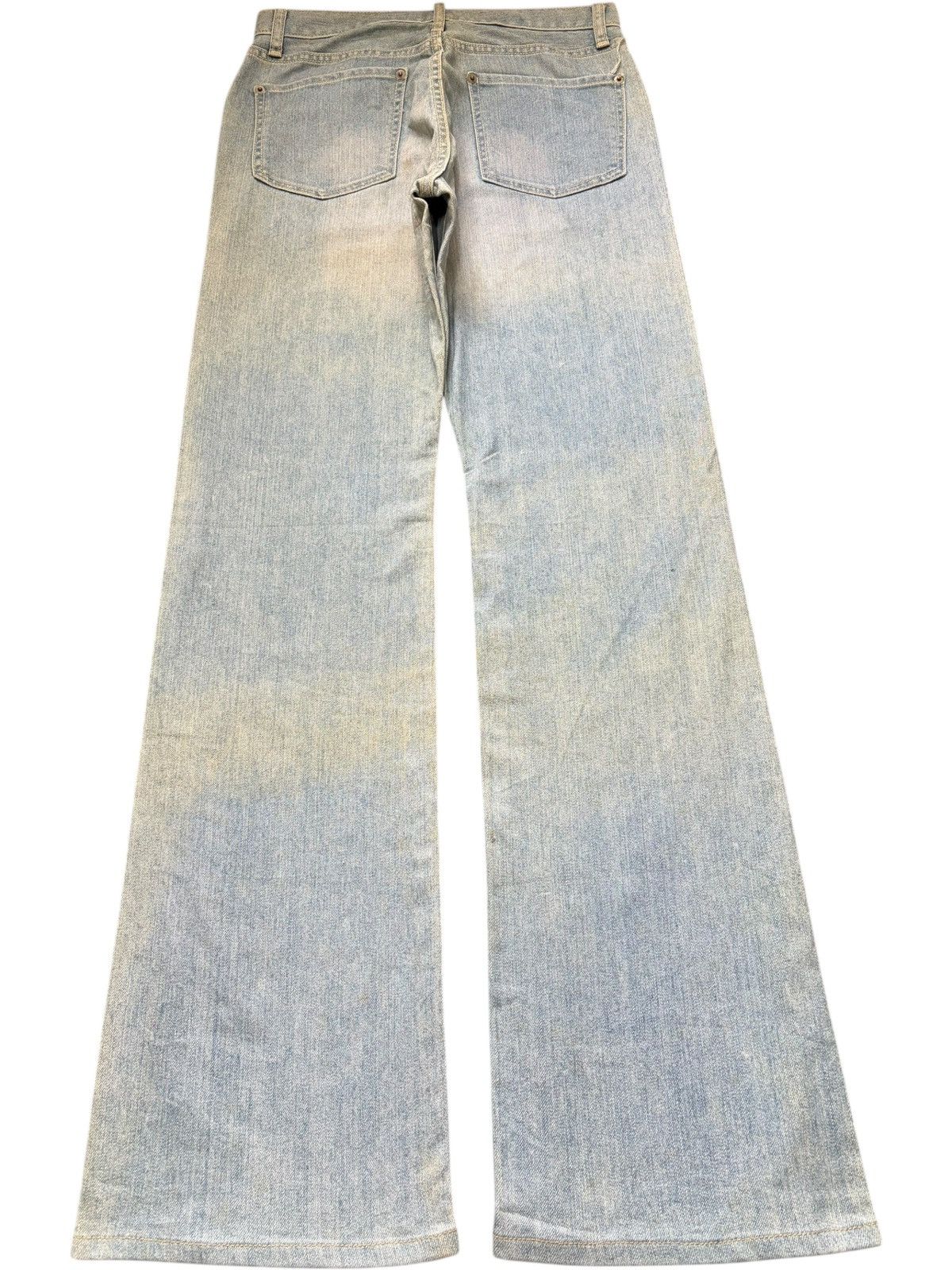 Uniqlo Vintage Japanese Uniqlo Mud Wash Flare Jeans Size US 28 / EU 44 - 2 Thumbnail