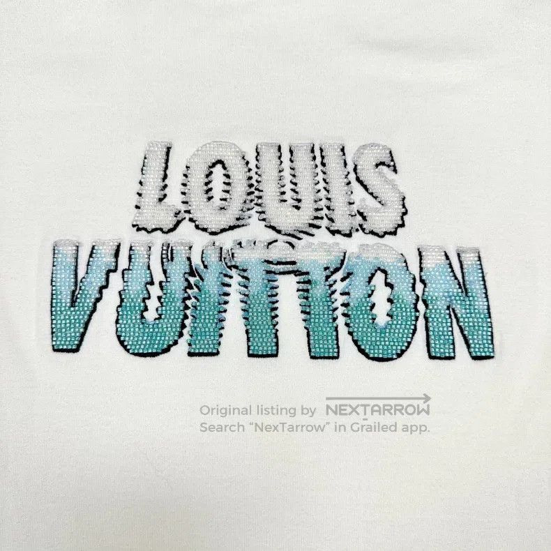 Louis Vuitton Louis Vuitton Beaded monogram embroidered short sleeve Size US L / EU 52-54 / 3 - 3 Thumbnail