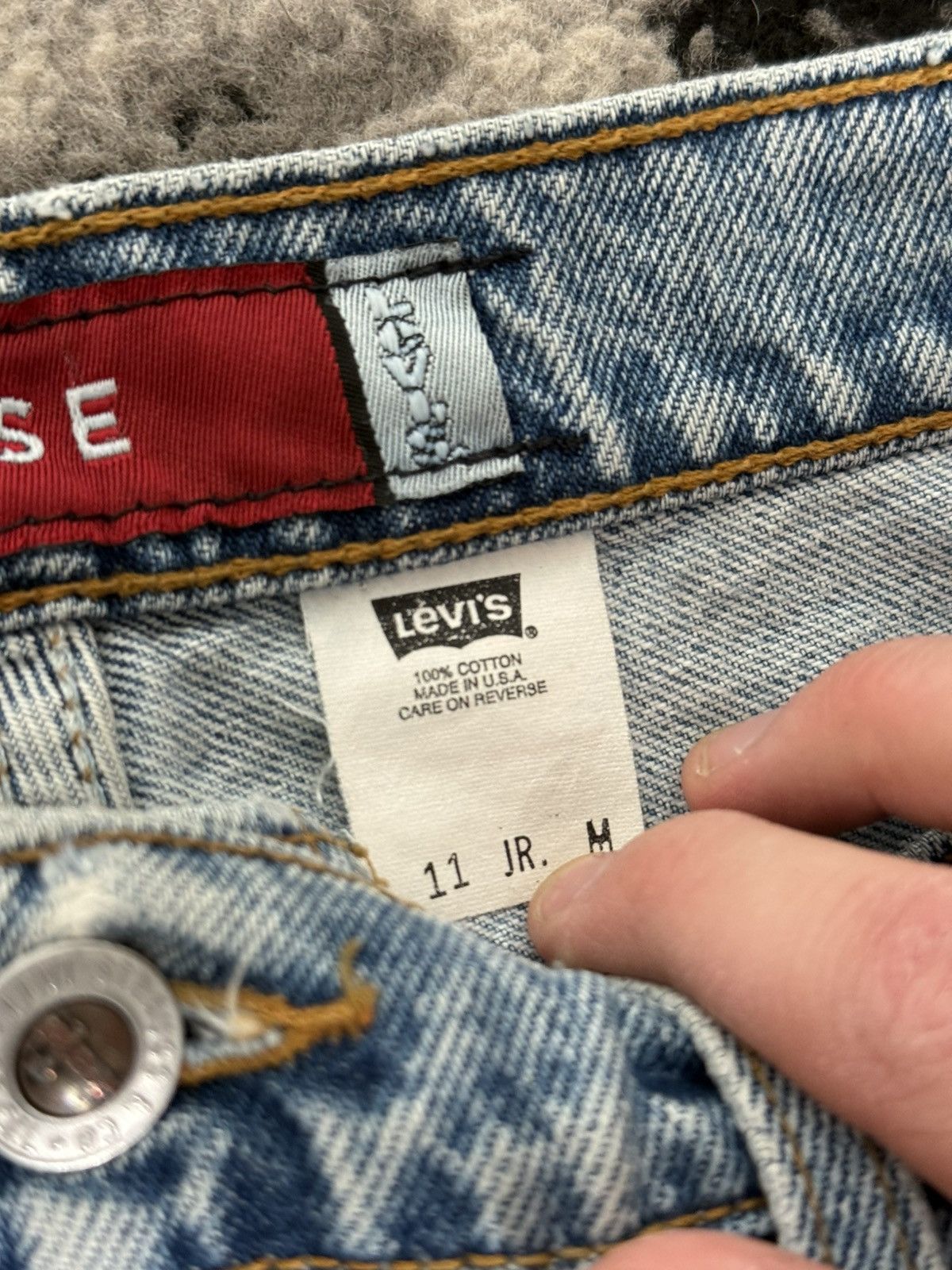 Levi's Y2K Made in Usa Levi's Silver Tab Denim Loose Jeans Pants Size US 29 - 4 Thumbnail