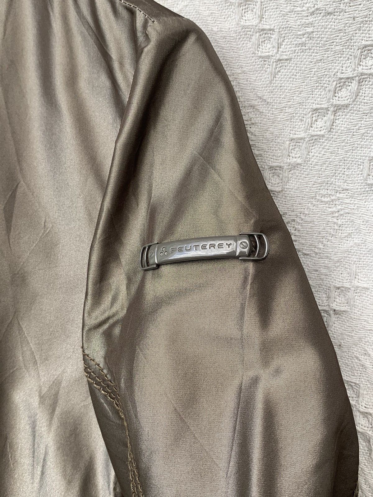 Peuterey Peuterey Asymmetrical Zipper Polyester Short Trenchcoat Size US M / EU 48-50 / 2 - 7 Thumbnail
