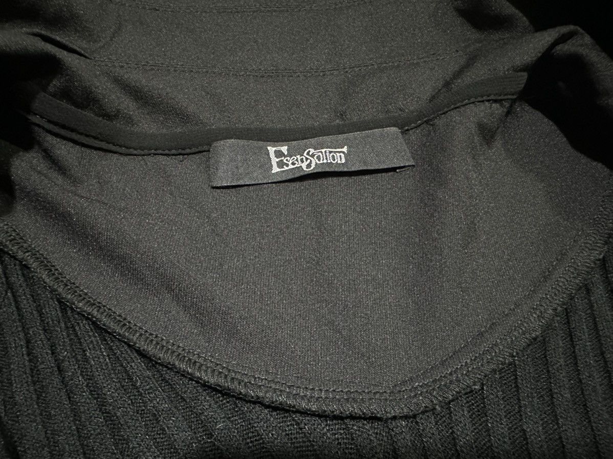 Japanese Brand 🔥Rare Japanese Y2K Esensation Goth Dress Wool Ribbed Knit Size M / US 6-8 / IT 42-44 - 17 Thumbnail