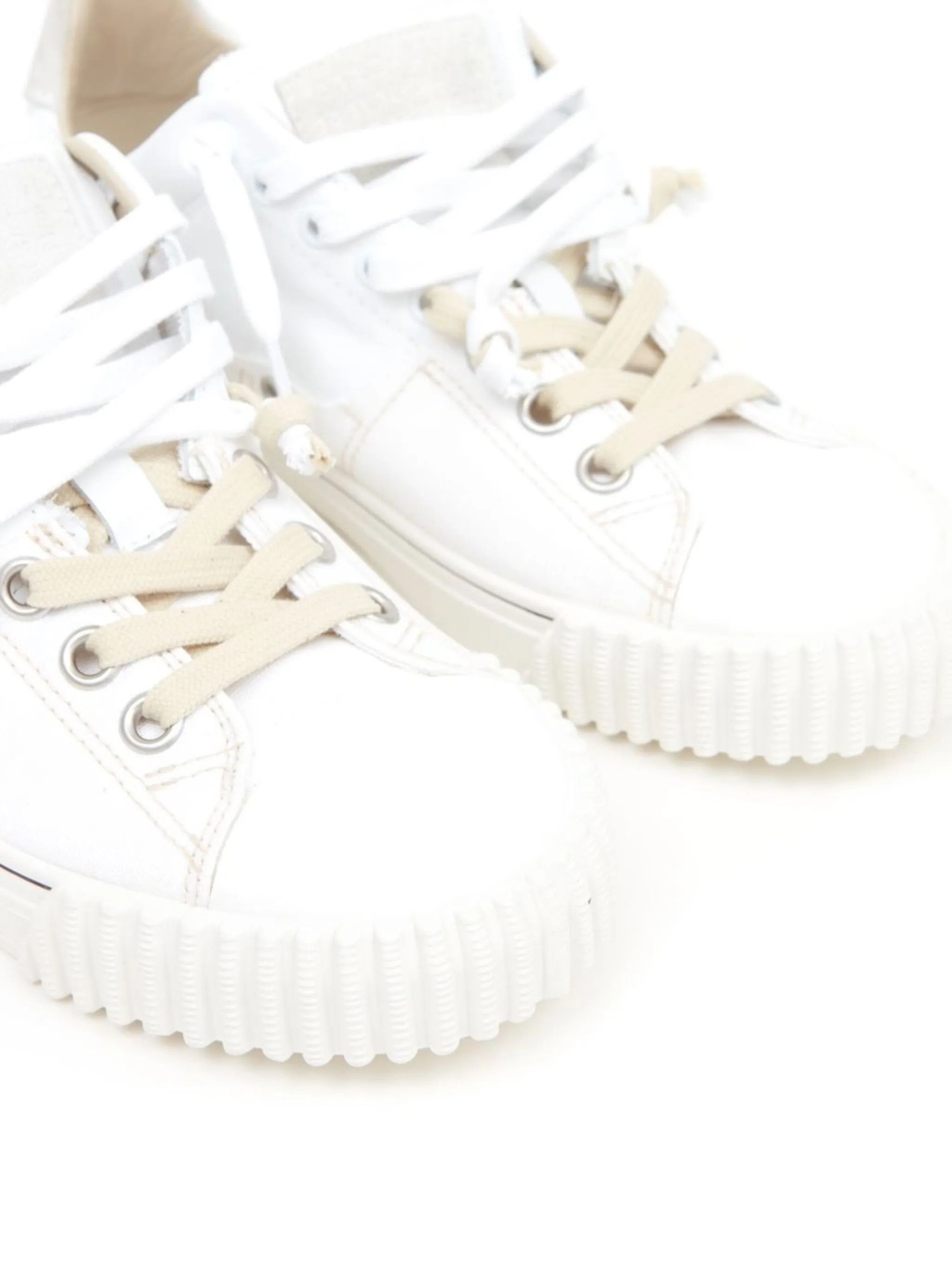 Maison Margiela o1w1db11225 New Evolution Slip-on Sneakers in White Size US 8 / IT 38 - 4 Thumbnail