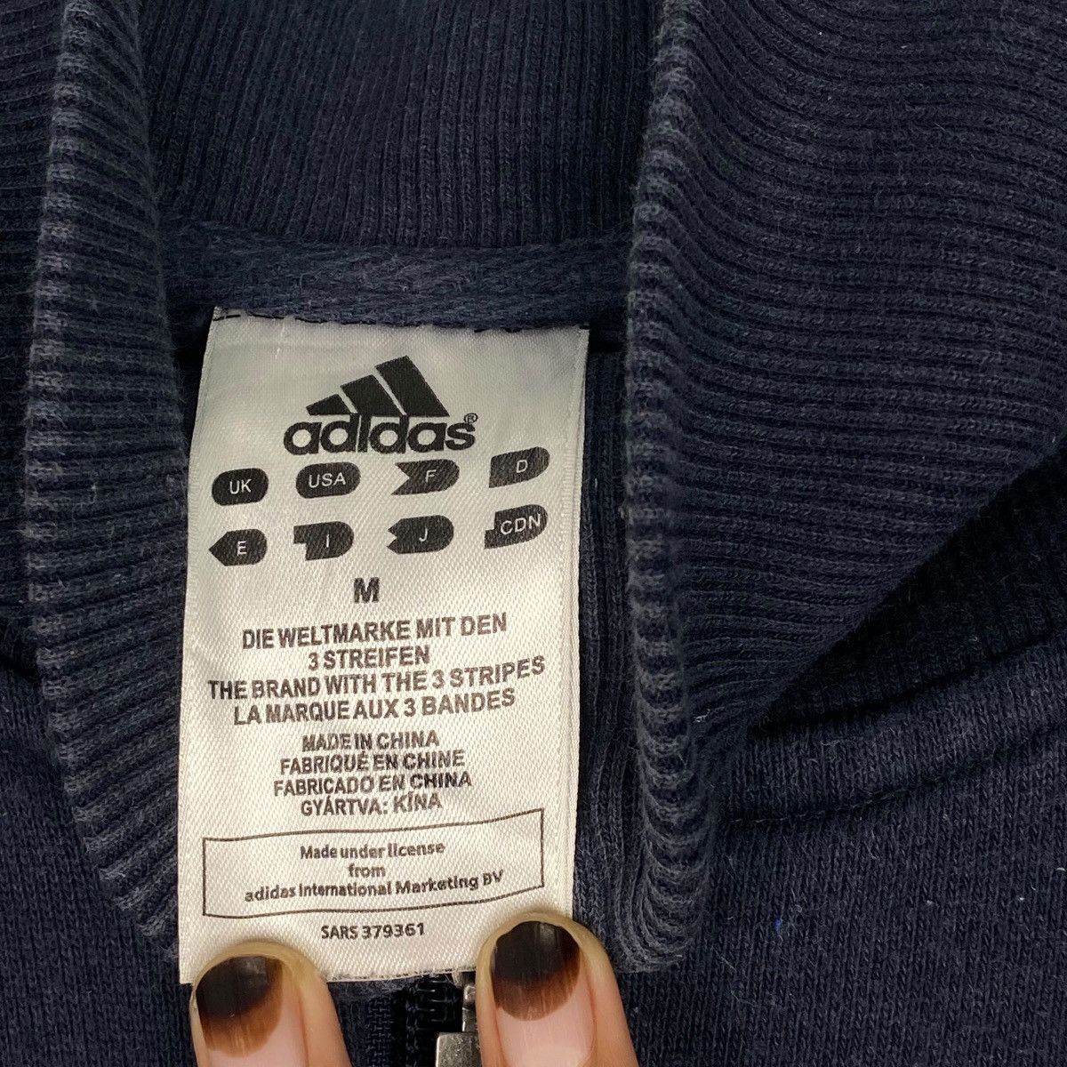 Adidas Adidas Jacket Sweater Full Zip Pull Over Size US M / EU 48-50 / 2 - 7 Thumbnail