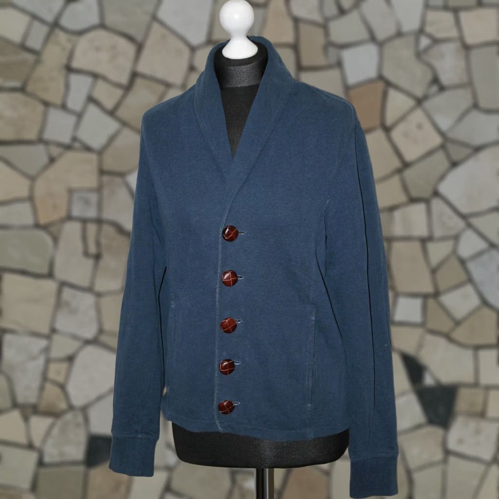 Barbour Barbour Cardigan Jumper Womens Blue Size S V-Neck, 60 cm Length, 40 cm Shoulder, 50 cm Armpit to Armpit, Very Good Condition Size S / US 4 / IT 40 - 1 Thumbnail