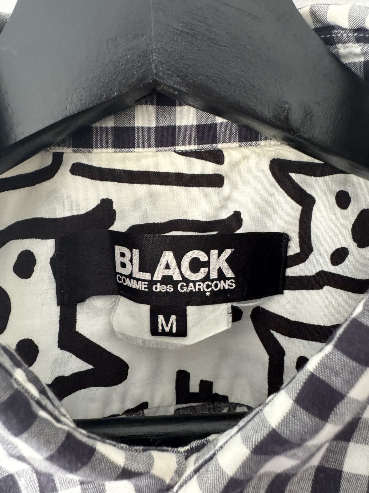 Comme des Garcons Black AD2013 Painted Cat Shirt Size US M / EU 48-50 / 2 - 7 Thumbnail