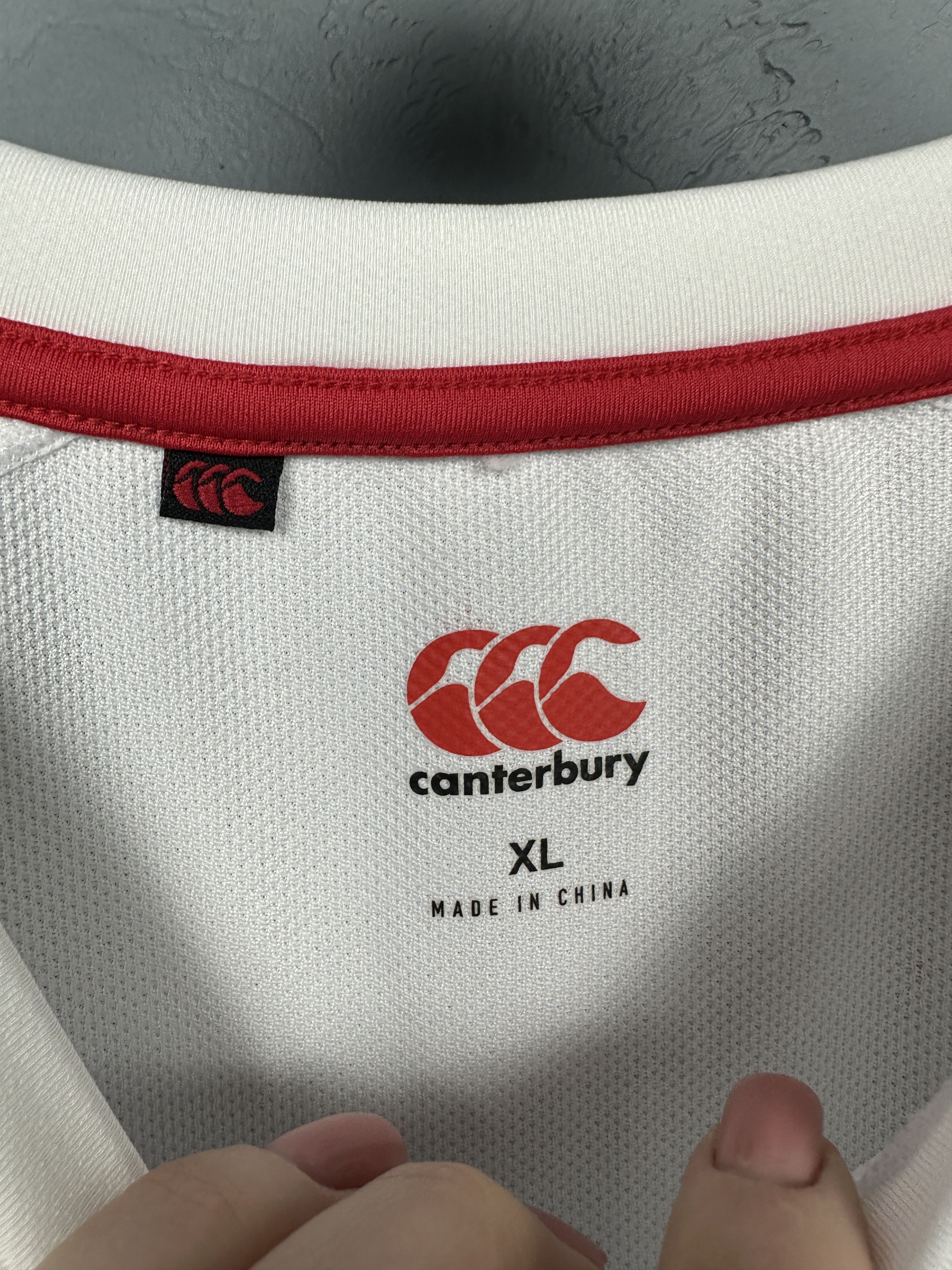 Canterbury of New Zealand Canterbury O2 England Rugby Jersey T-Shirt Size US XL / EU 56 / 4 - 4 Thumbnail