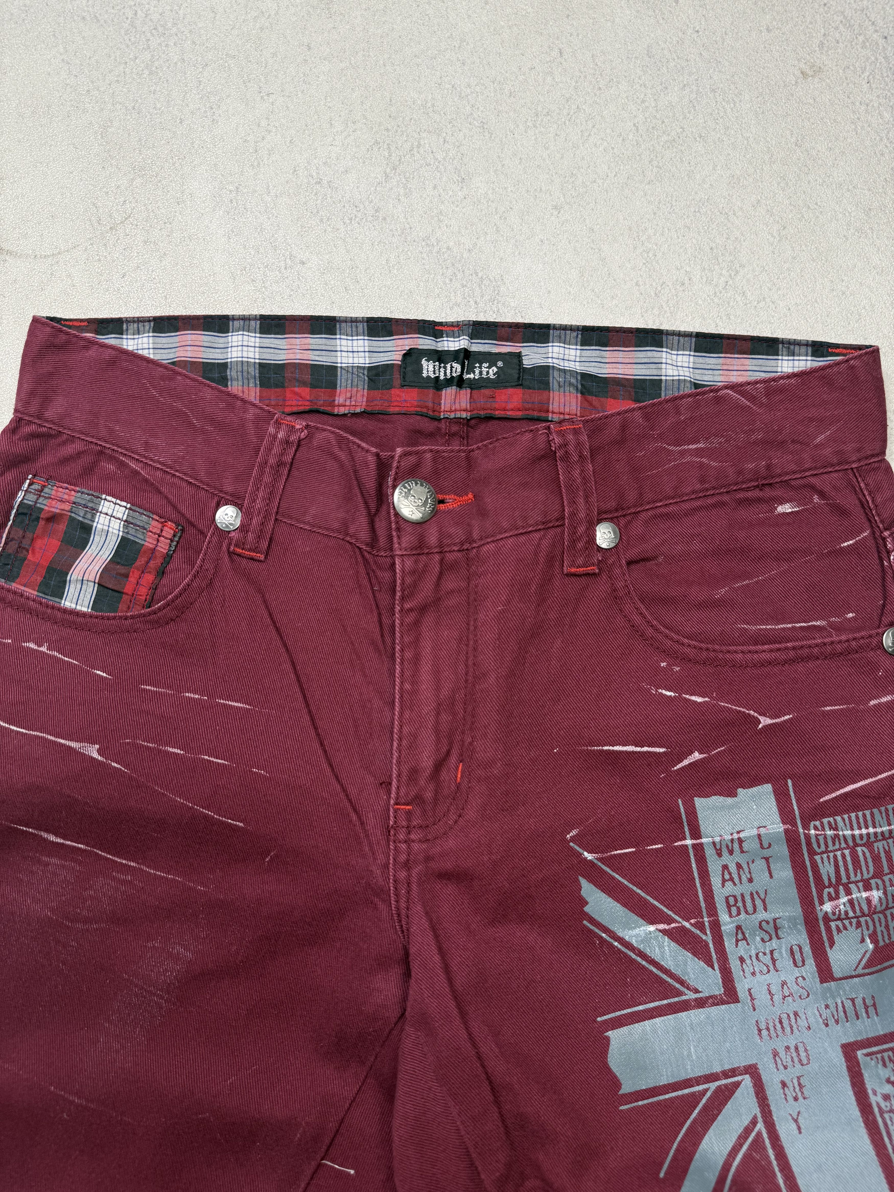 Japanese Brand Wild Life Punk Seditionaries Jeans Pants Size US 32 / EU 48 - 11 Thumbnail
