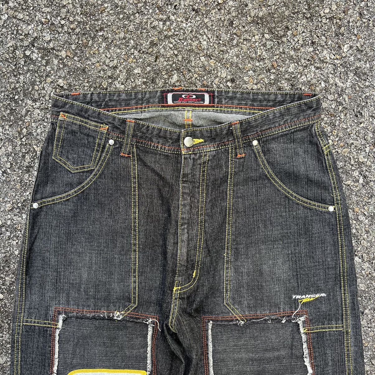 Southpole Vintage Y2K Transer Baggy Jeans Jnco Wide Leg Dogtown Ecko Size US 34 / EU 50 - 4 Thumbnail