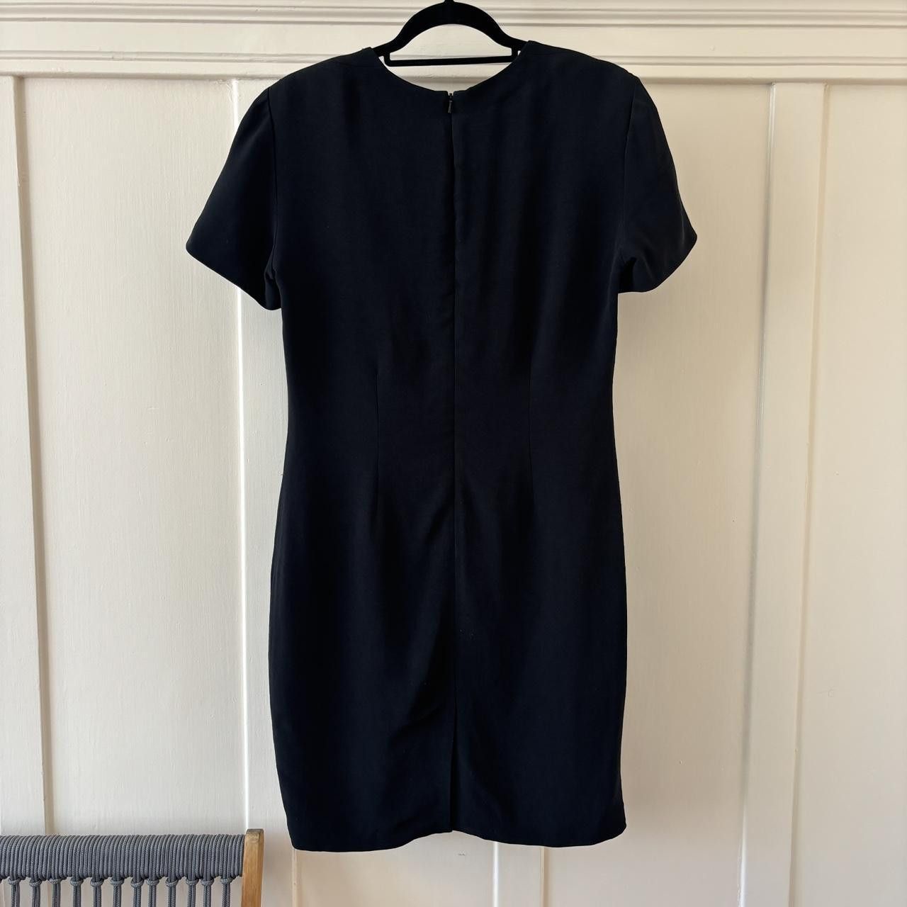 Ann Taylor 100% Silk 90s Vintage Ann Taylor Sweetheart Shift Dress Size M / US 6-8 / IT 42-44 - 3 Thumbnail