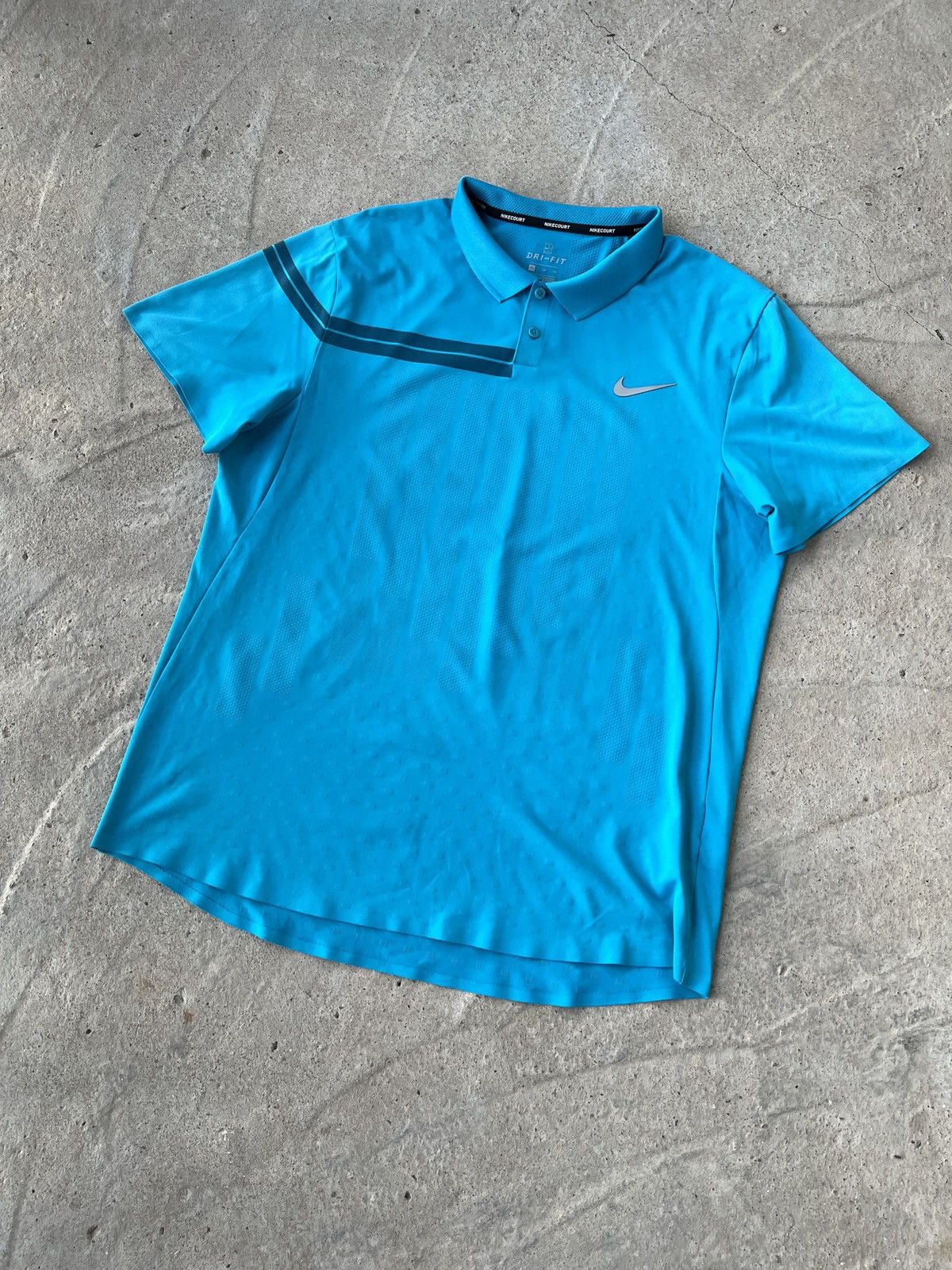 Nike Nike Roger Federer Polo Size US XL / EU 56 / 4 - 1 Thumbnail