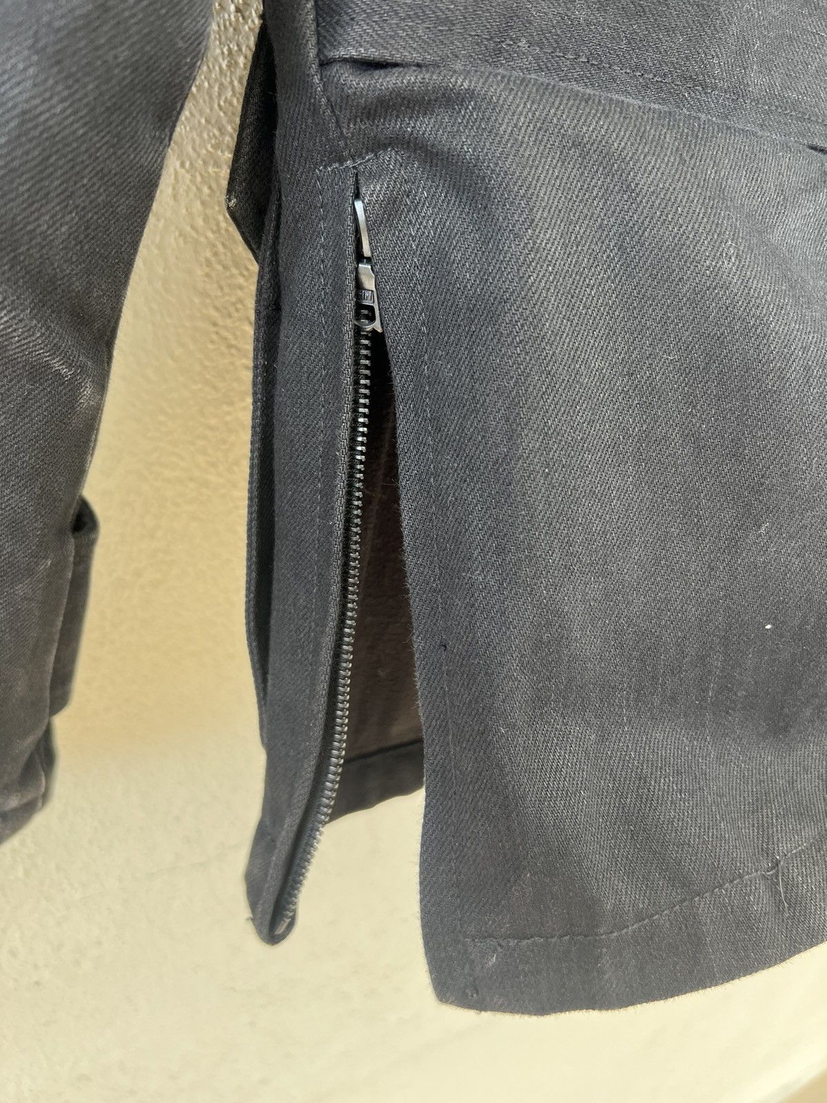 junhashimoto Jun Hashimoto Macknight Hybrid Black Denim Jacket Size US M / EU 48-50 / 2 - 19 Thumbnail