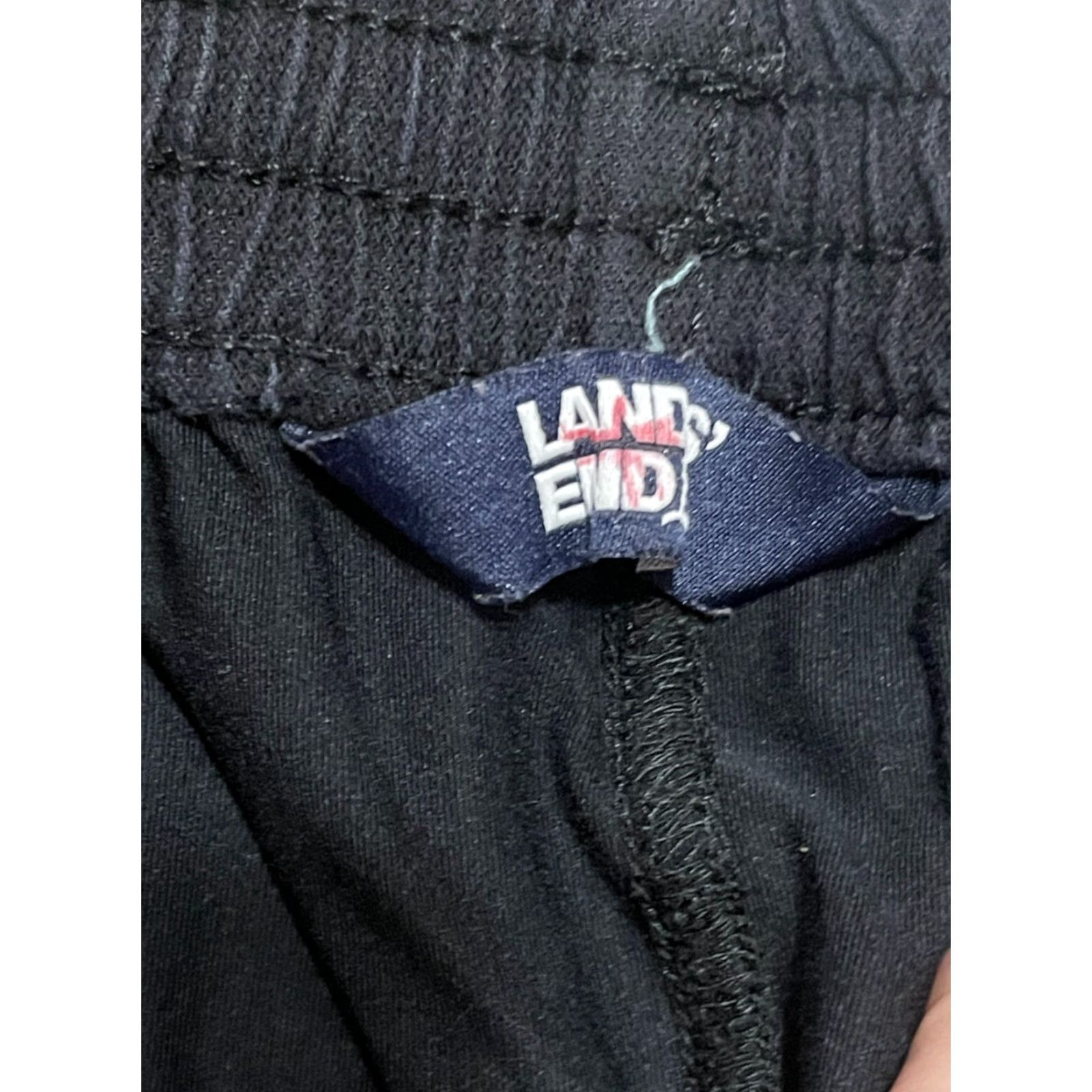 Lands' End VINTAGE? Wait no Lands' End Skort Women’s 20W Black Tie Waist Mini Skirt Short Casual Size 42" / US 20 - 7 Thumbnail