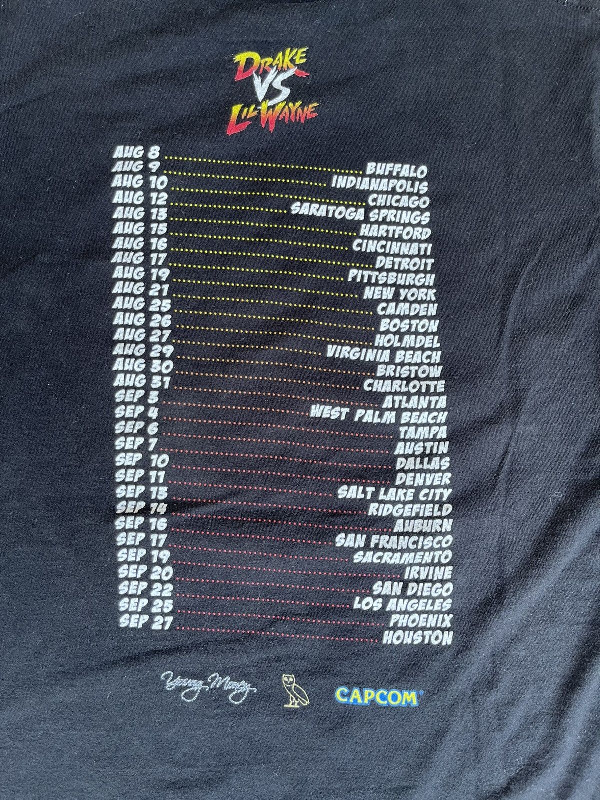 Drake Drake VS Lil Wayne 2014 Tour Concert Shirt Size US M / EU 48-50 / 2 - 4 Thumbnail