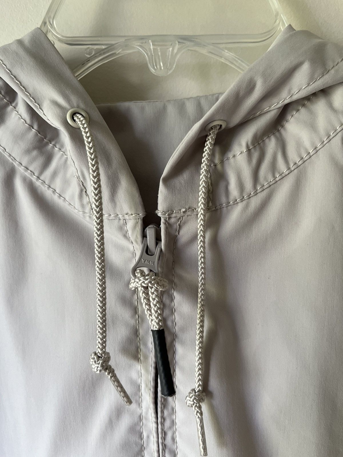 Pilgrim Surf + Supply Russel Zip Rain Parka - Cloud Size US L / EU 52-54 / 3 - 3 Thumbnail