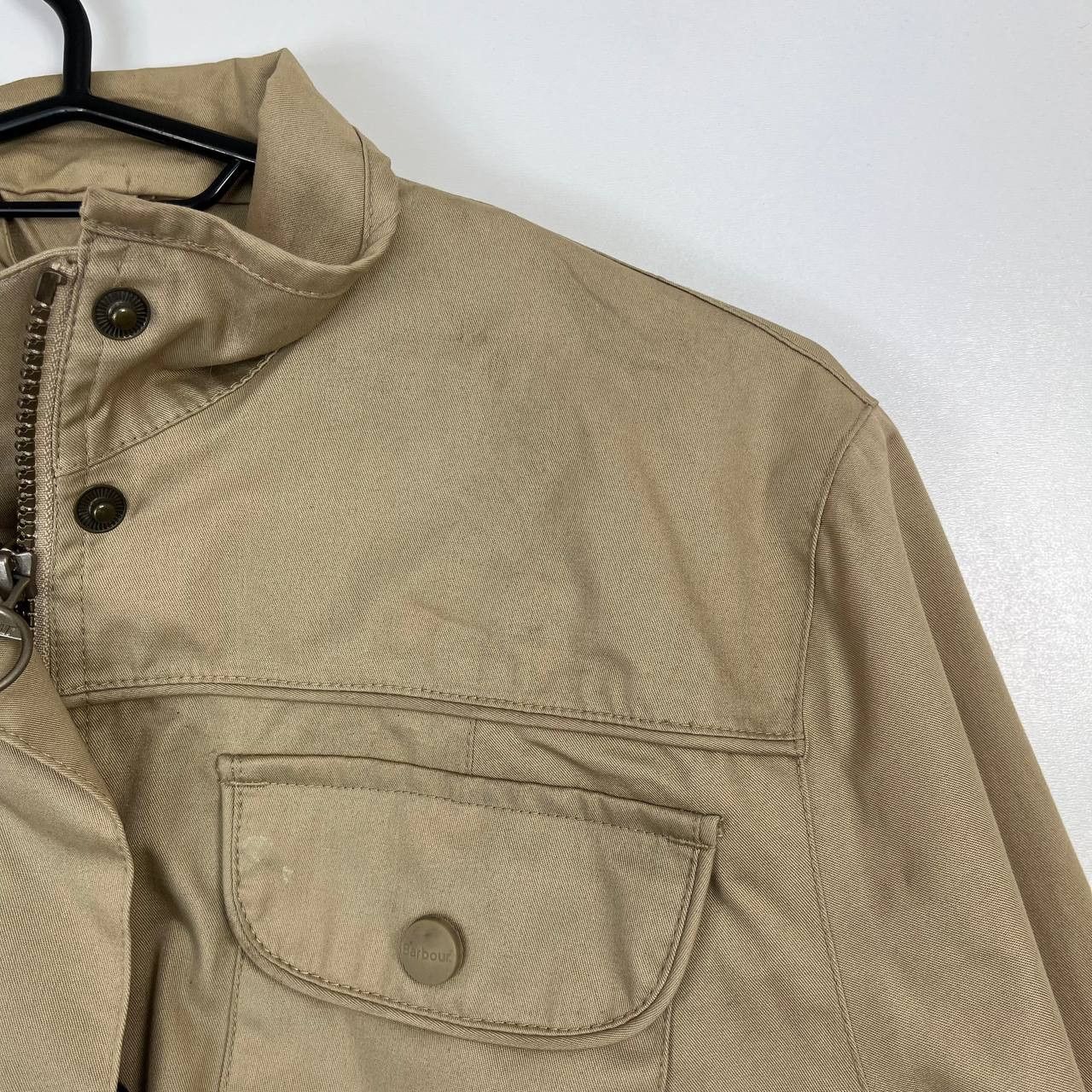 Barbour Barbour Utility Waterproof Jacket Womens Beige Coat Size 12 Size US M / EU 48-50 / 2 - 5 Thumbnail