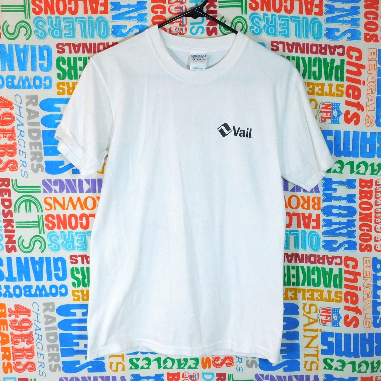 Gildan Y2K Vail Ski Resort T Shirt Size S Double Sided Trail Map Size US S / EU 44-46 / 1 - 2 Thumbnail