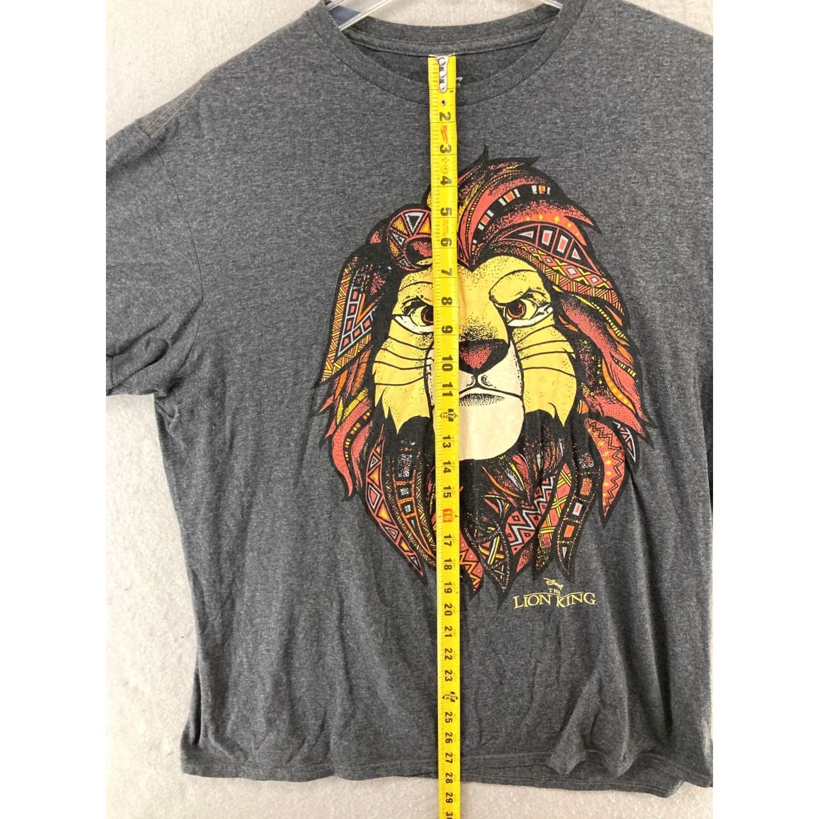 Vintage Nike Lion King TShirt Womens XL Gray Lion Boho Simba Shirt Womens XL Gray Cartoon Movie Theme Casual Sleeve Crew Neck Size XL / US 12-14 / IT 48-50 - 3 Thumbnail