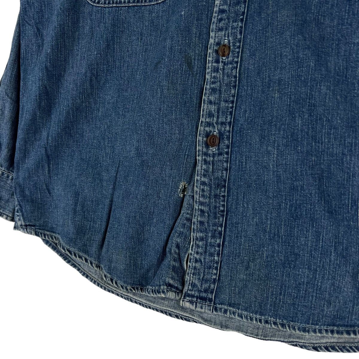Levi's 🔥VINTAGE LEVI’S SHIRT DENIM BUTTON UPS UNION MADE Size US S / EU 44-46 / 1 - 6 Thumbnail