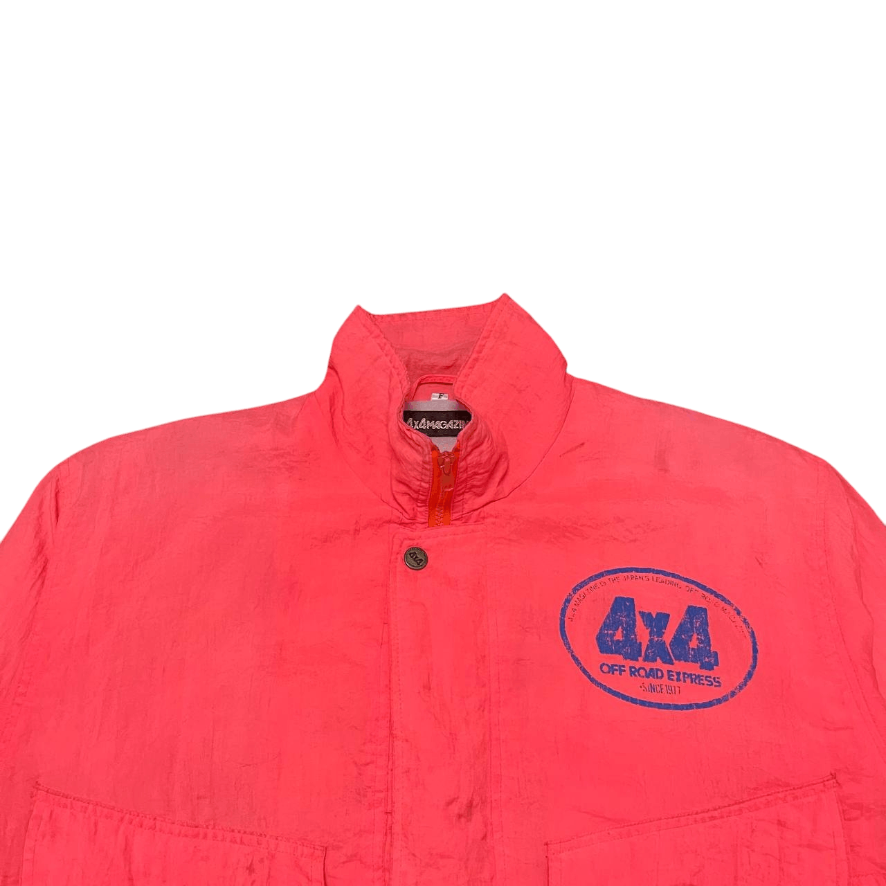 Japanese Brand Vintage 4x4 Magazine Big Logo Jacket Size US L / EU 52-54 / 3 - 6 Thumbnail