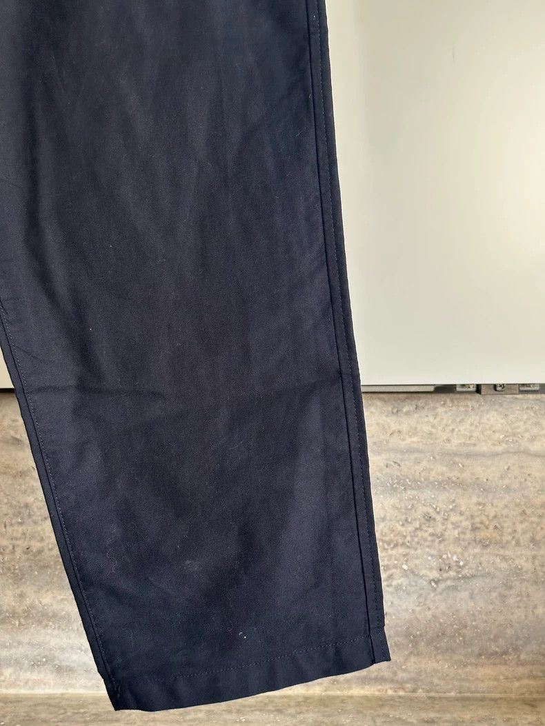 Yohji Yamamoto Yohji Yamamoto Yohji Yamamoto Dark Blue Work Pants-2507 Size US 44 / EU 60 - 2 Thumbnail