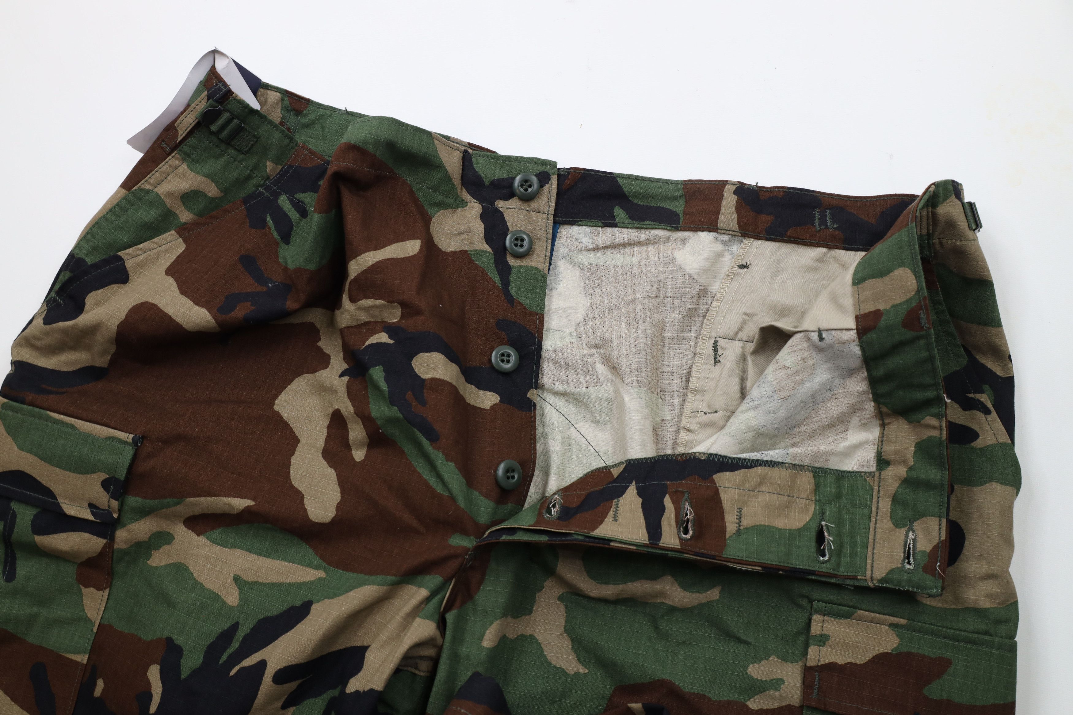 Vintage Deadstock Vintage Y2K Streetwear Knee Camouflage Cargo Pants Size US 40 / EU 56 - 6 Thumbnail