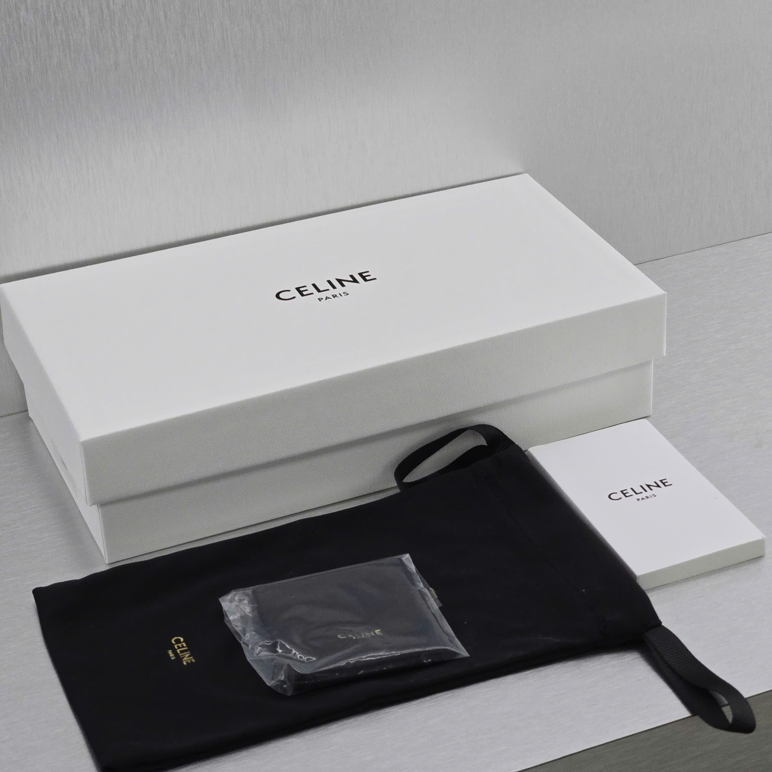 Celine CELINE Triomphe 01 Oval Sunglasses SILVER Size ONE SIZE - 13 Thumbnail