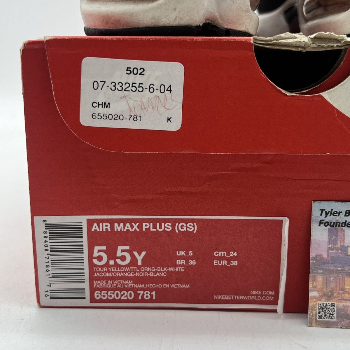 Nike Air max plus sunset Size US 5.5 / EU 38 - 6 Thumbnail