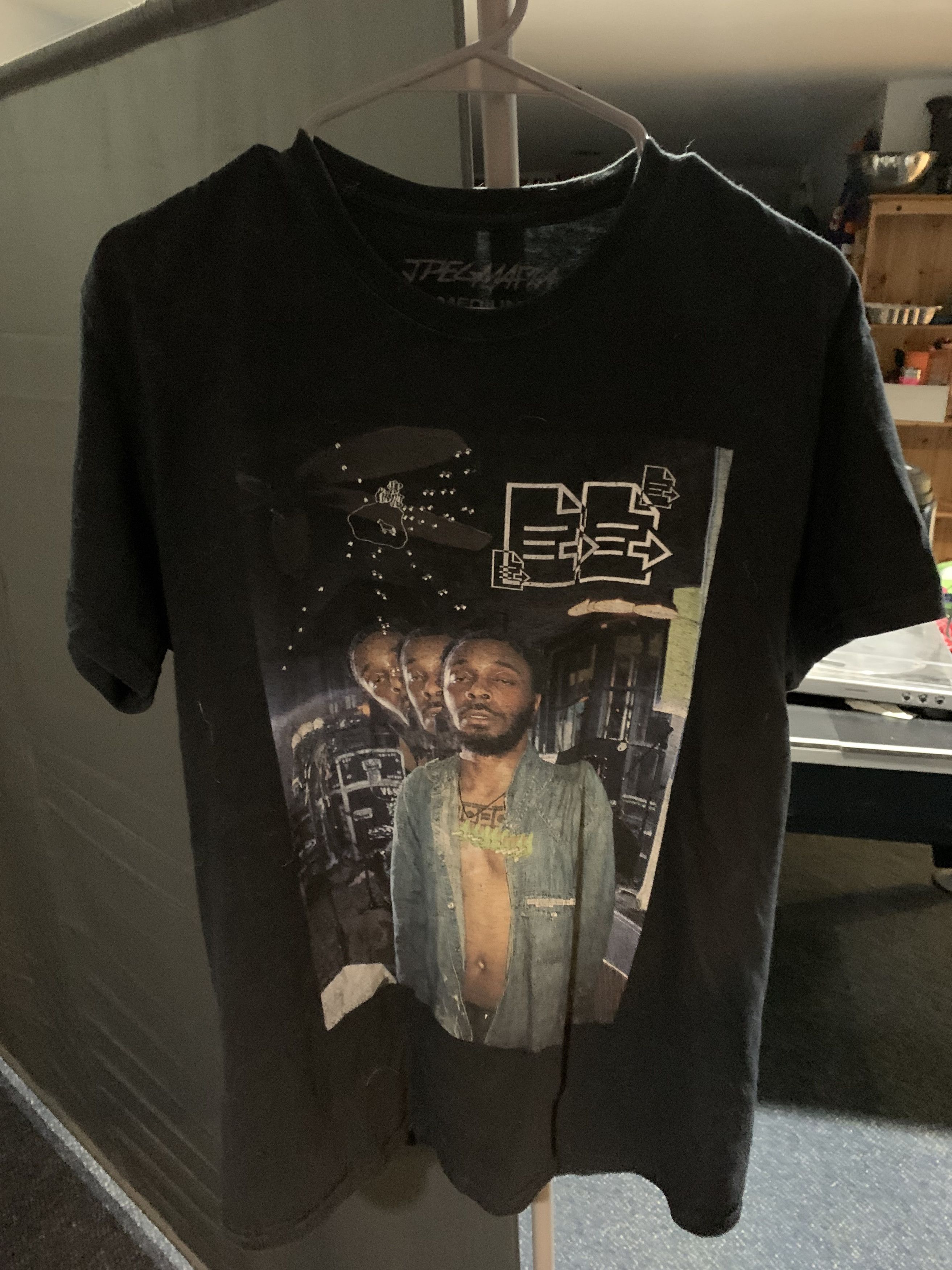 Rap Tees JPEGMAFIA 3 Head Tee Size US M / EU 48-50 / 2 - 1 Thumbnail